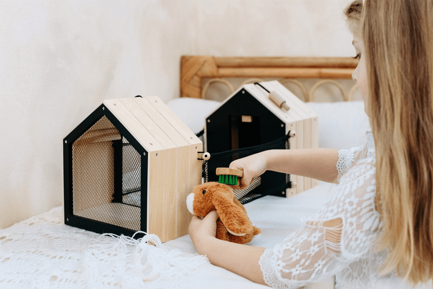 Produktbild small foot Hasenstall mit Auslauf 8 von 17