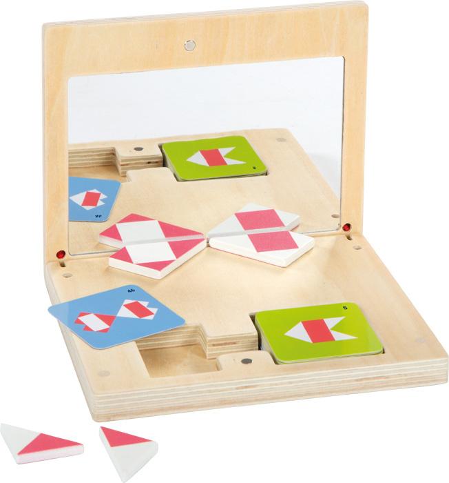 small foot Symmetriespiel mit Spiegel „Educate“