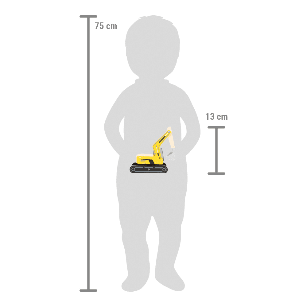 Produktbild small foot Schaufelbagger mit Kabine  11 von 11