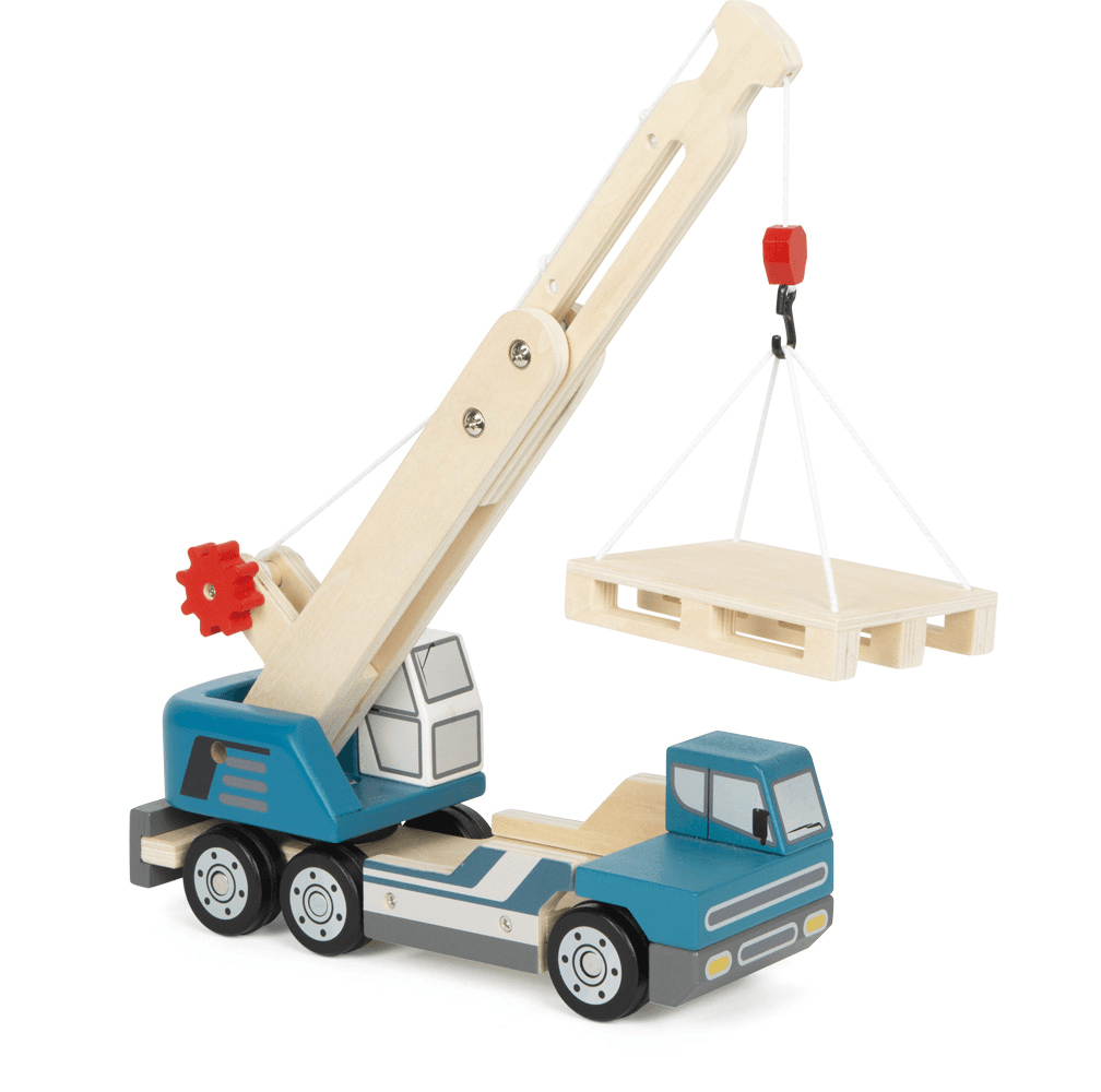 small foot Kranwagen mit Palette 