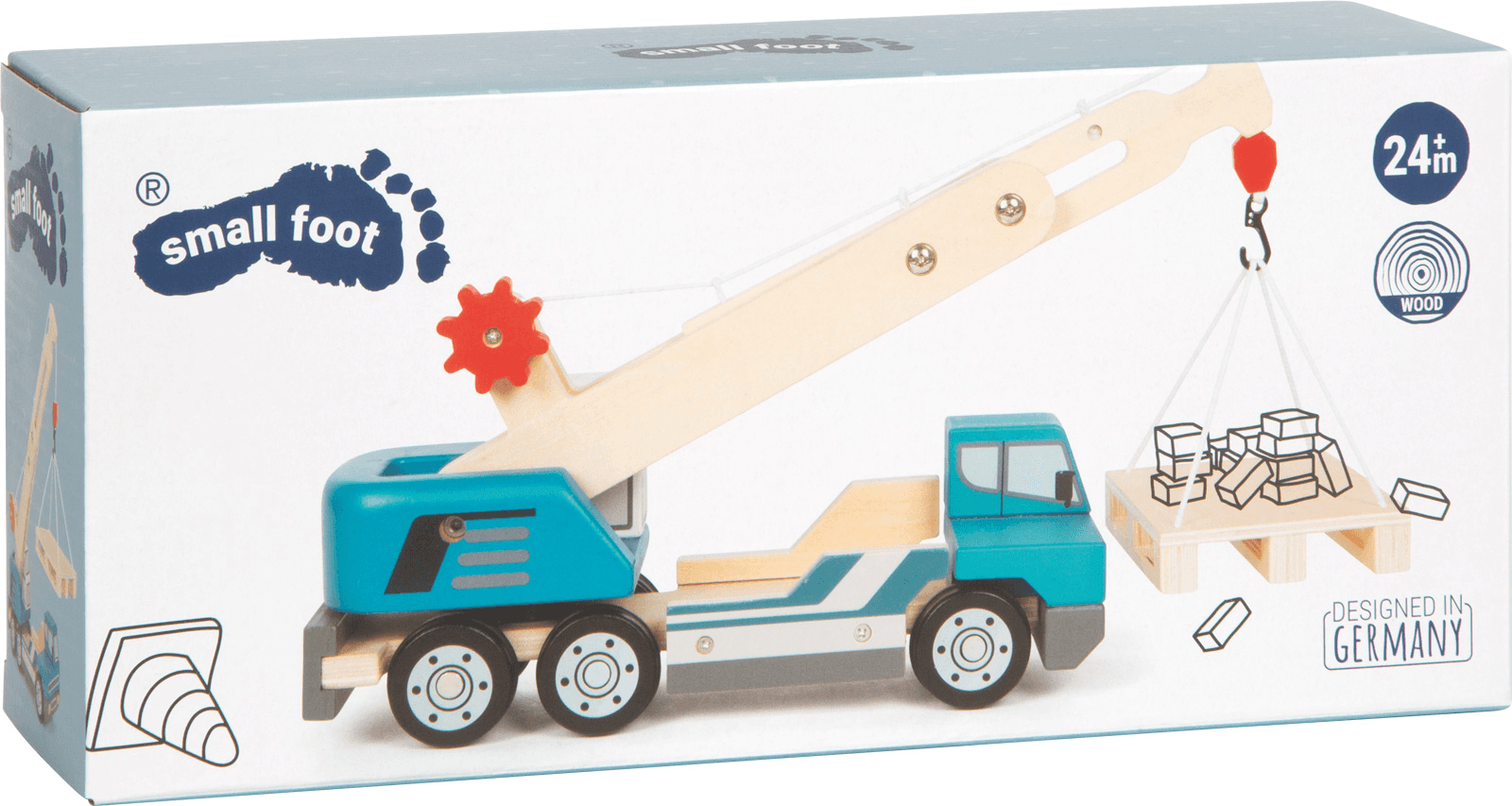 Produktbild small foot Kranwagen mit Palette  10 von 11