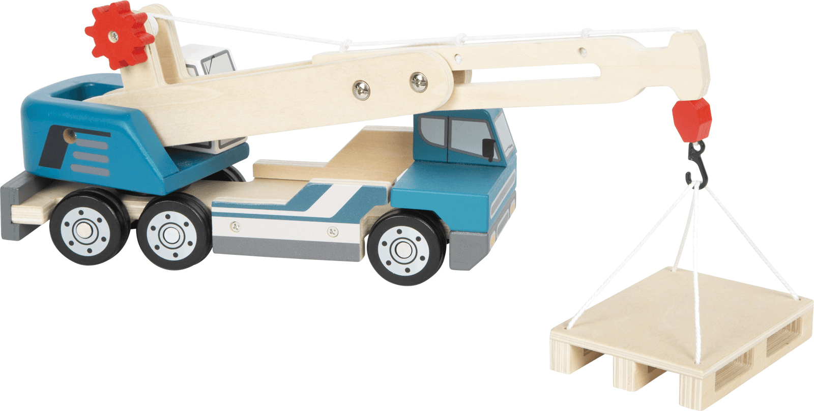 Produktbild small foot Kranwagen mit Palette  2 von 11