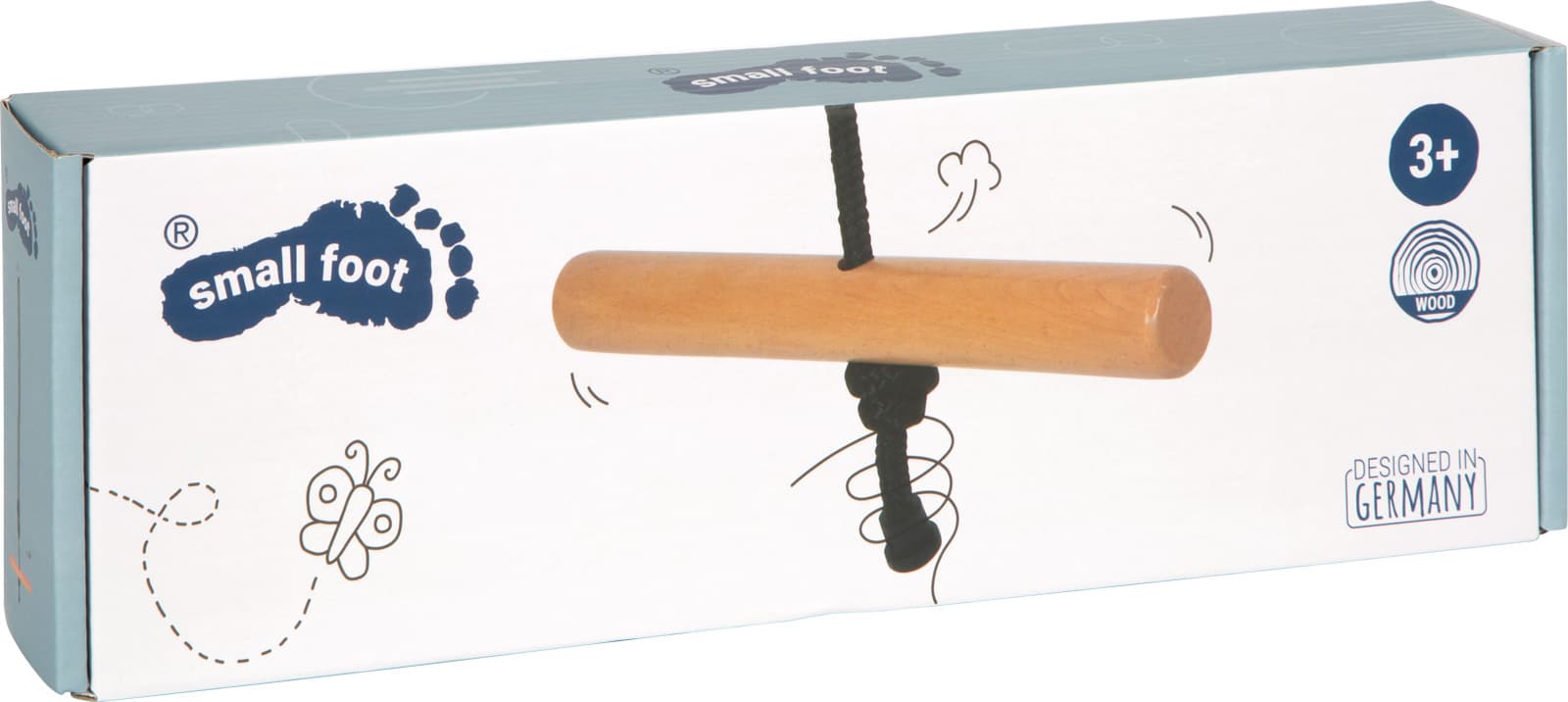 Produktbild small foot Trapezschaukel Twist „Black Line” 2 von 6