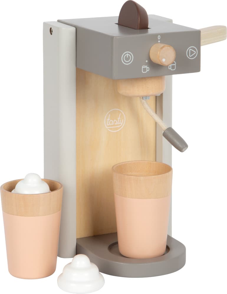 small foot Kaffeemaschinen-Set grau „tasty“