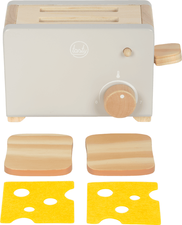Produktbild small foot Toaster-Set grau „tasty“ 5 von 9