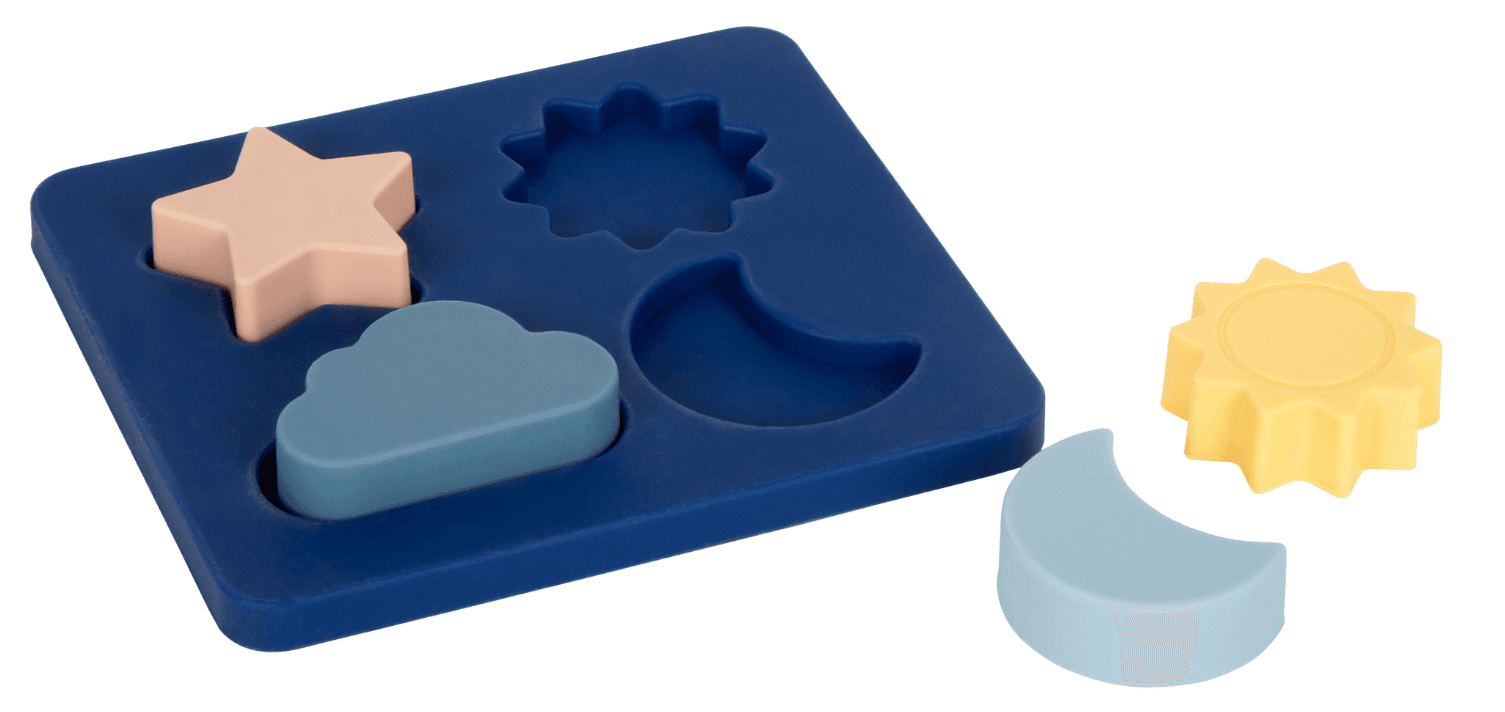 small foot Silikon Setzpuzzle