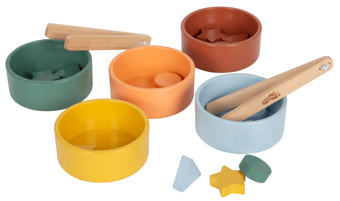 small foot Montessori Sortierspiel mit Zange