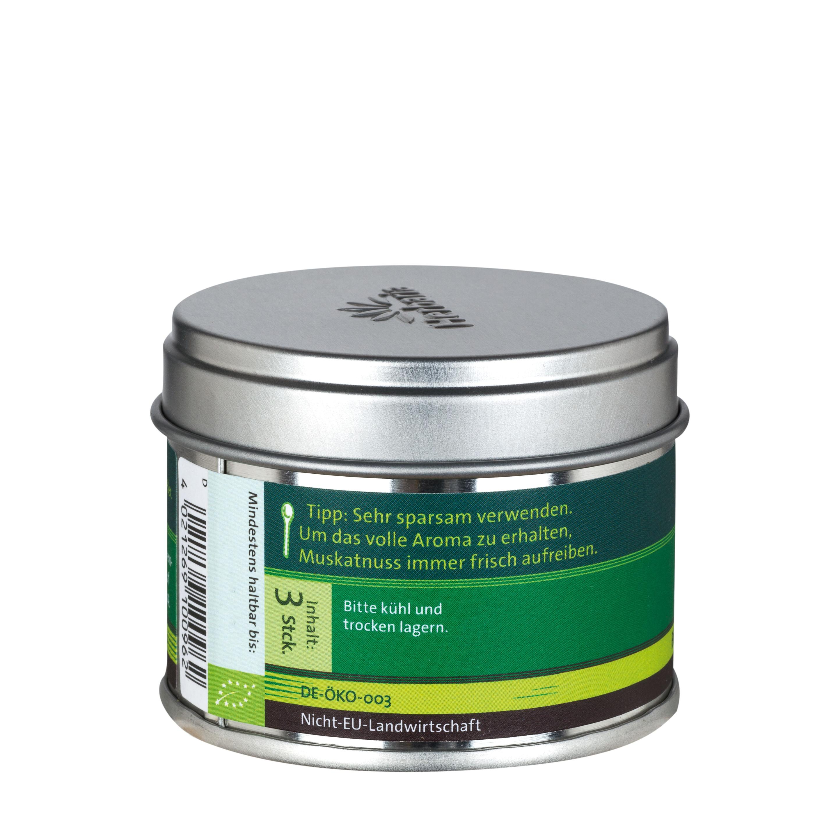 Produktbild Herbaria Muskatnüsse bio S-Dose 5 von 5