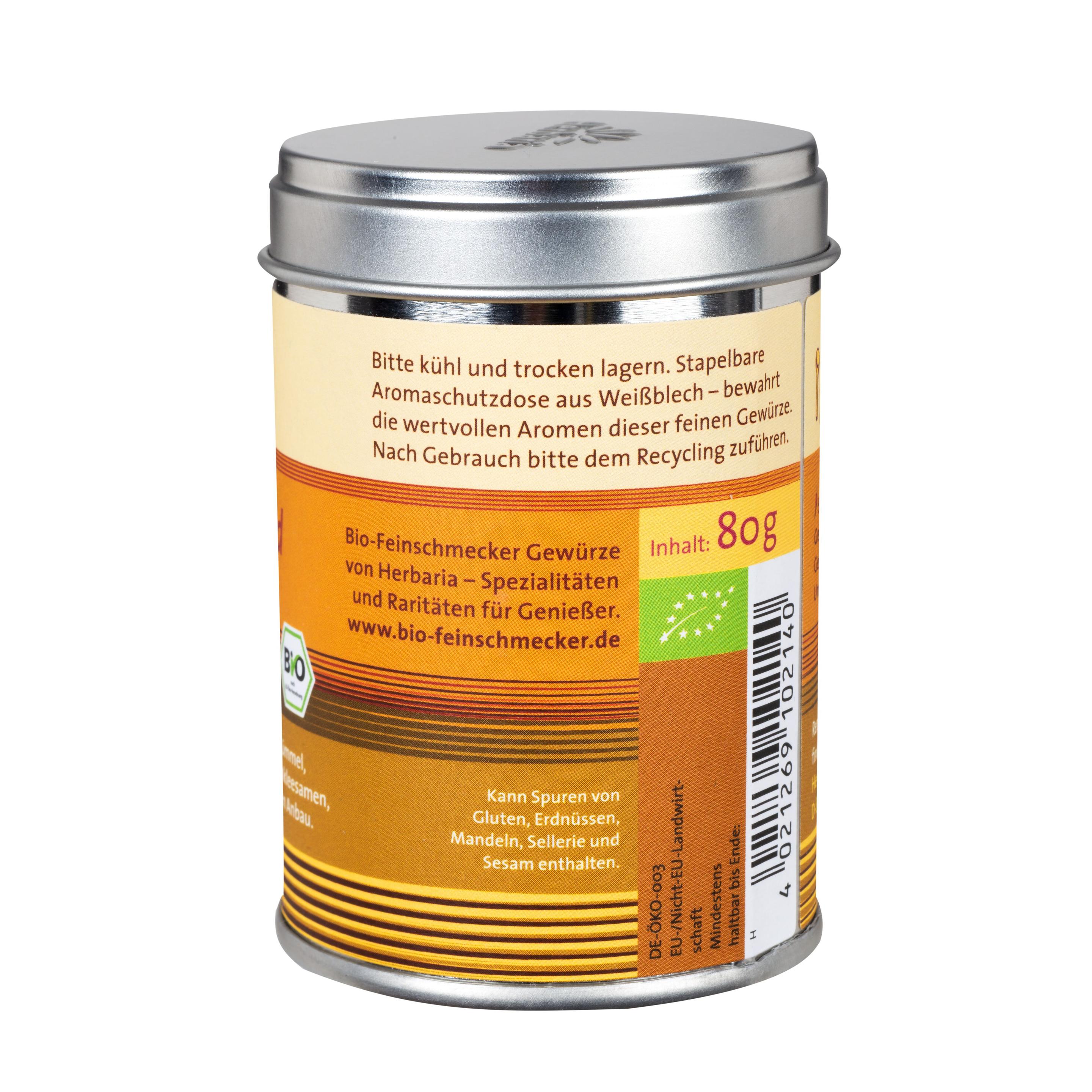 Produktbild Herbaria Good Old Mild Curry bio M-Dose 2 von 8