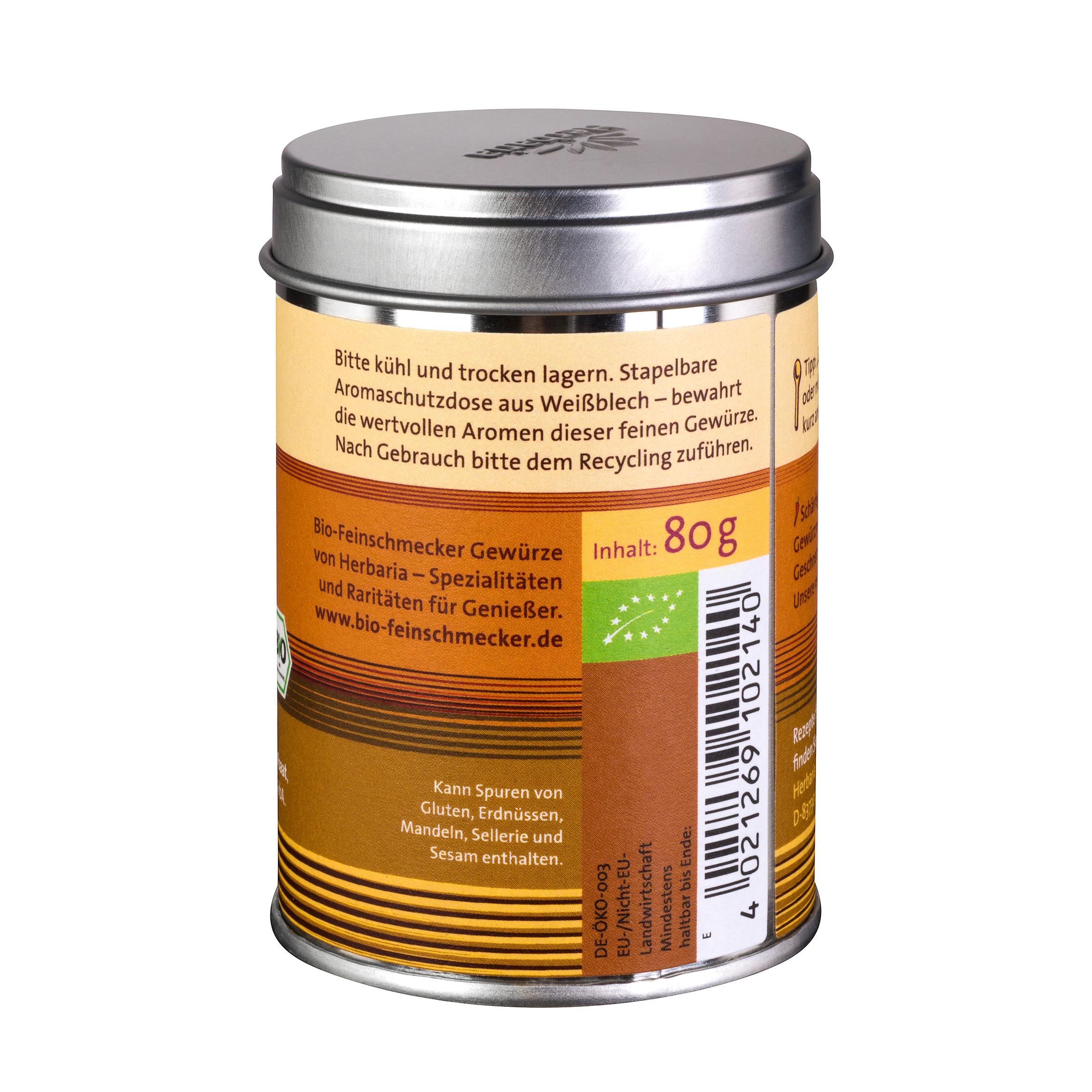 Produktbild Herbaria Good Old Mild Curry bio M-Dose 6 von 8