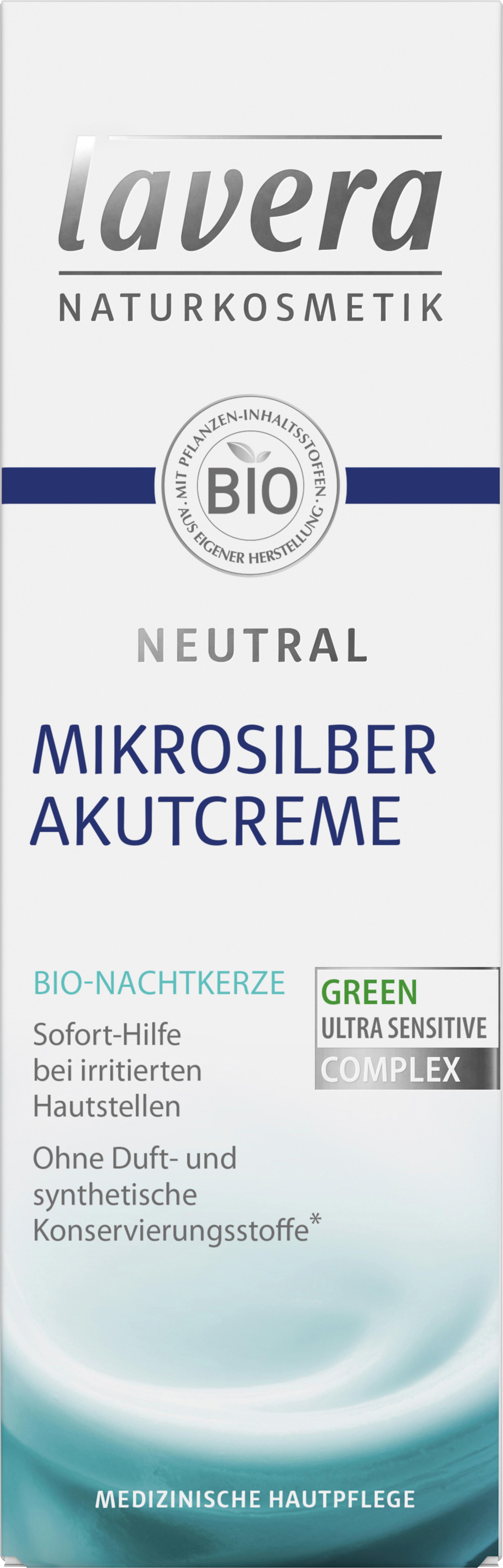 lavera NEUTRAL Mikrosilber Akutcreme