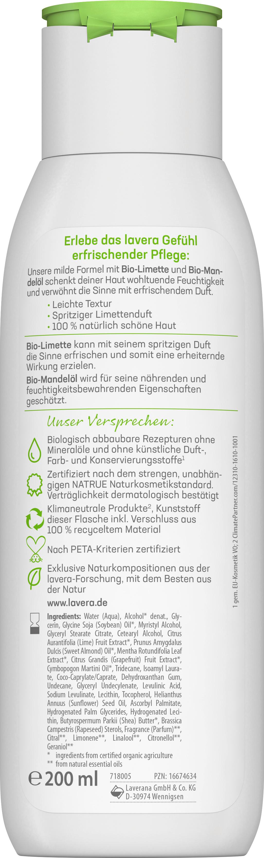 Produktbild lavera Body Lotion Erfrischend 2 von 5