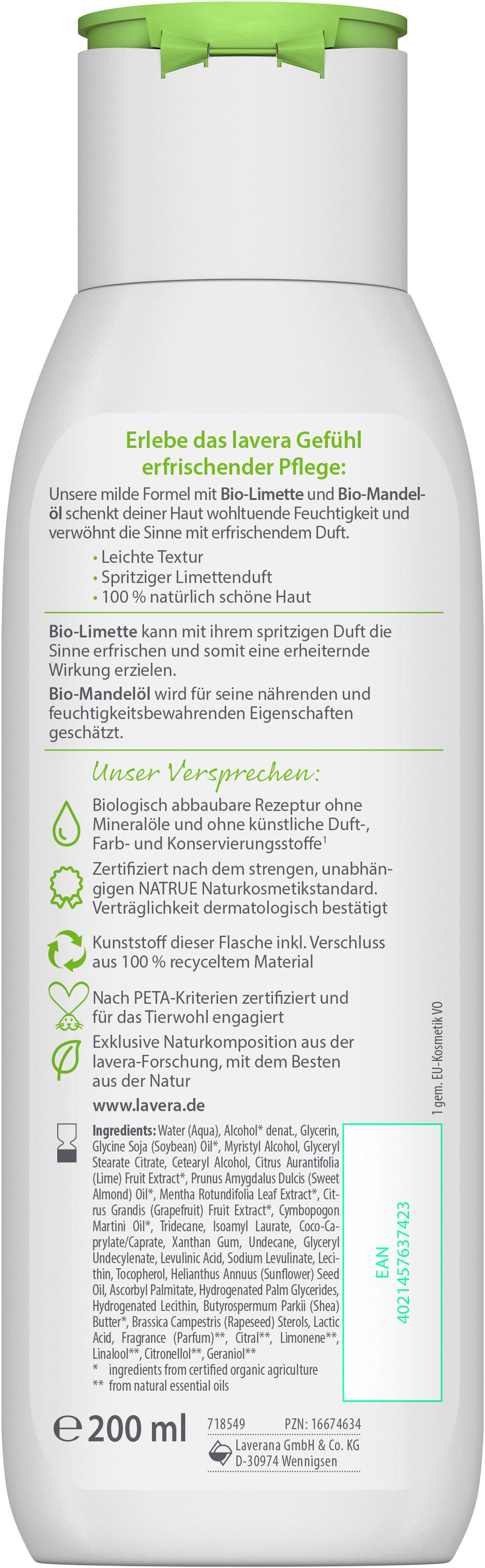 Produktbild lavera Body Lotion Erfrischend 3 von 5