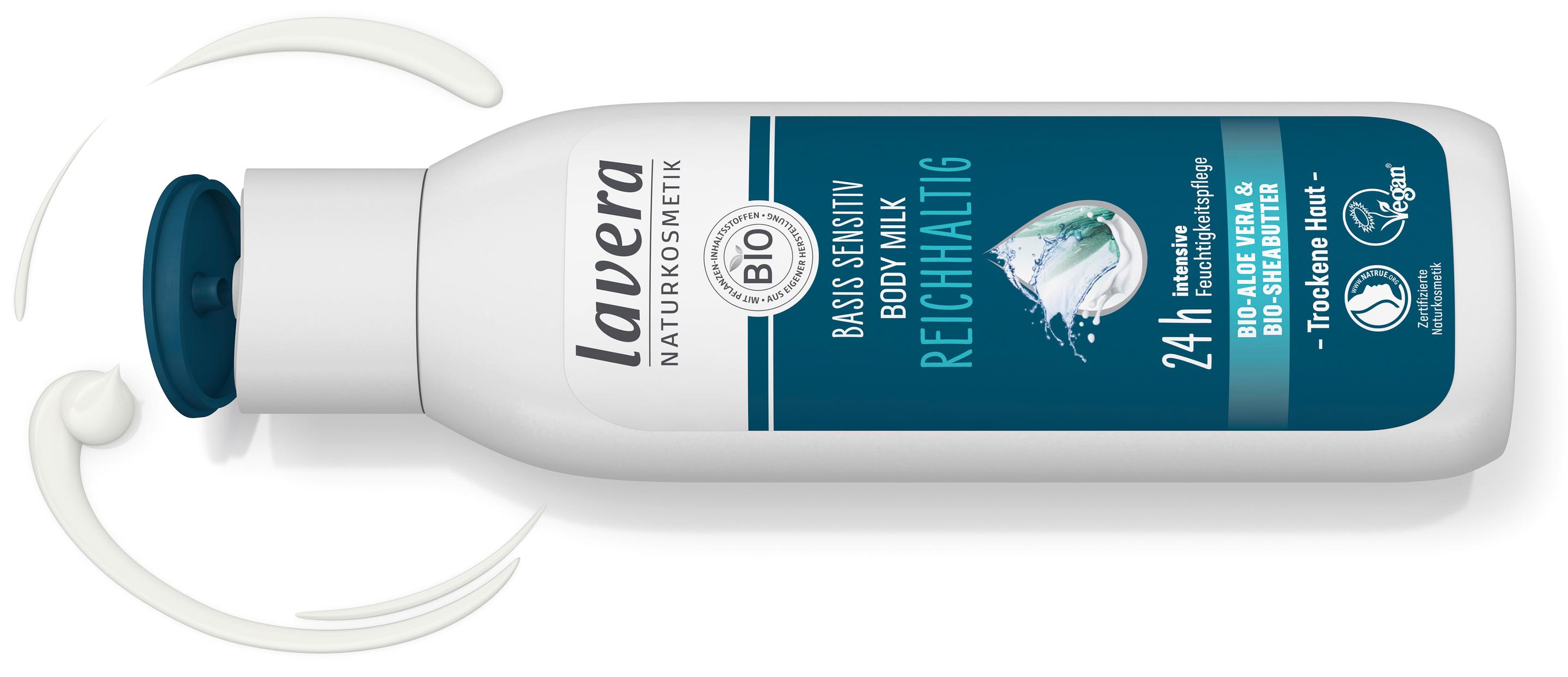 Produktbild lavera BASIS SENSITIV Body Milk Reichhaltig 8 von 9