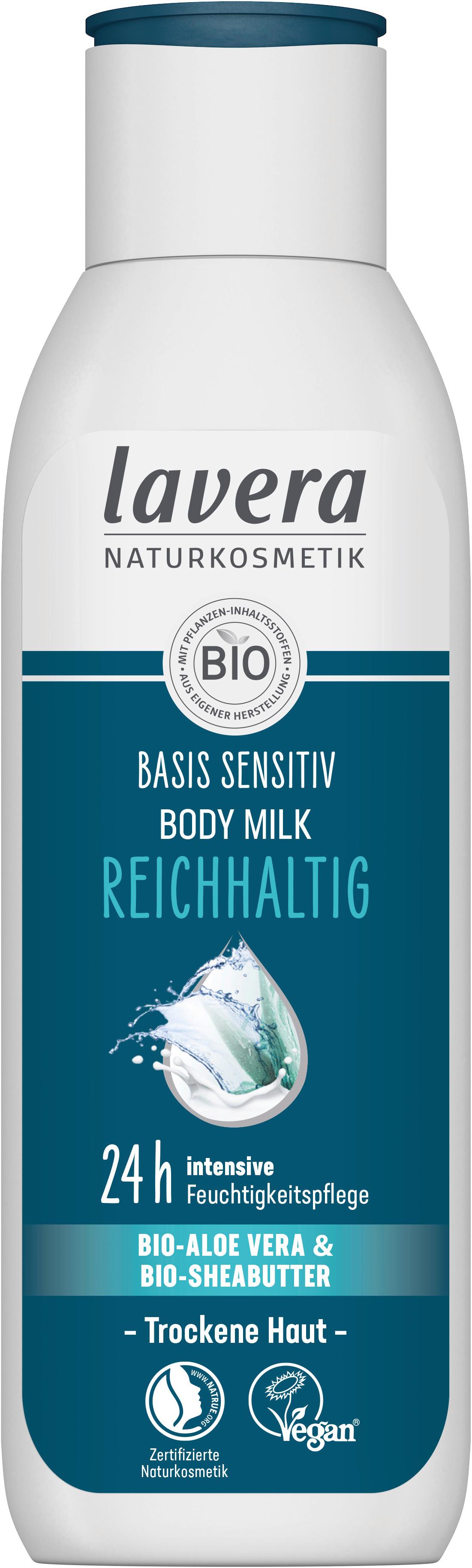 lavera BASIS SENSITIV Body Milk Reichhaltig