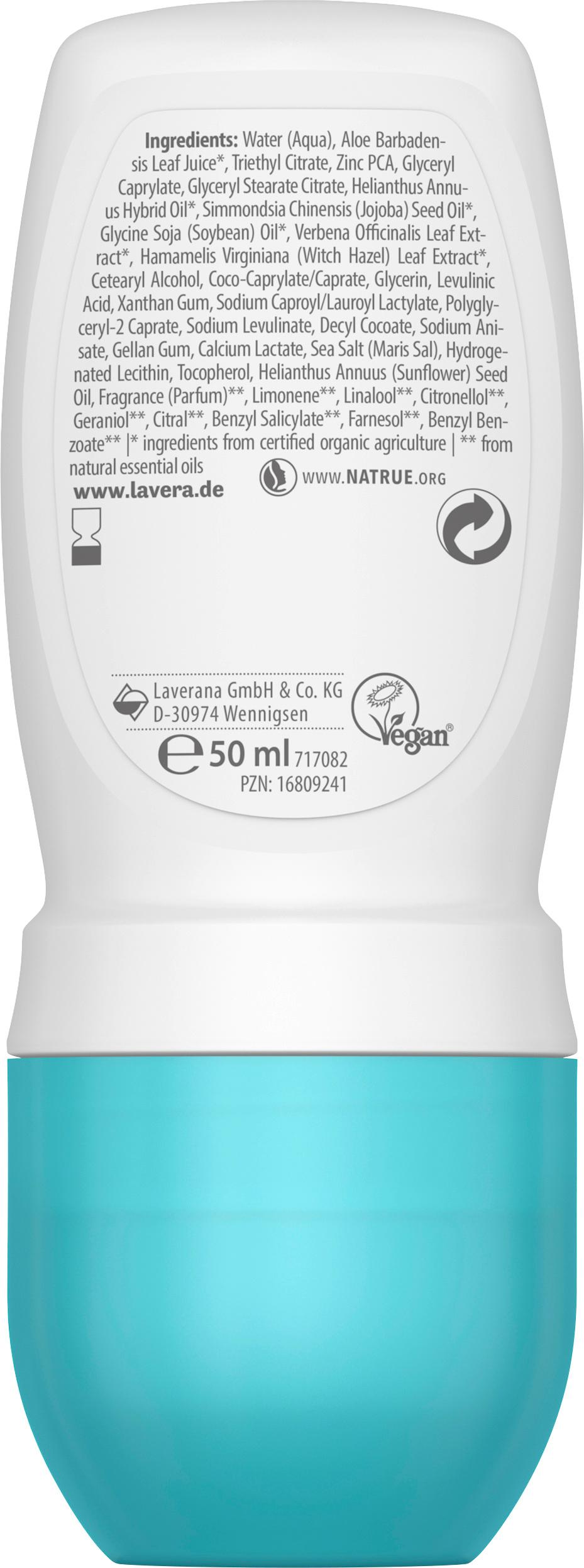 Produktbild lavera SENSITIV Deo Roll-on basis sensitiv NATURAL&SENSITIVE 2 von 8