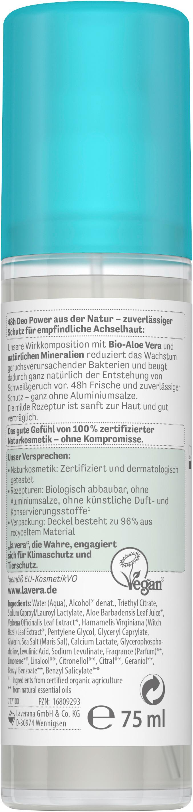Produktbild lavera BASIS SENSITIV Deospray Natural&Sensitive 2 von 3