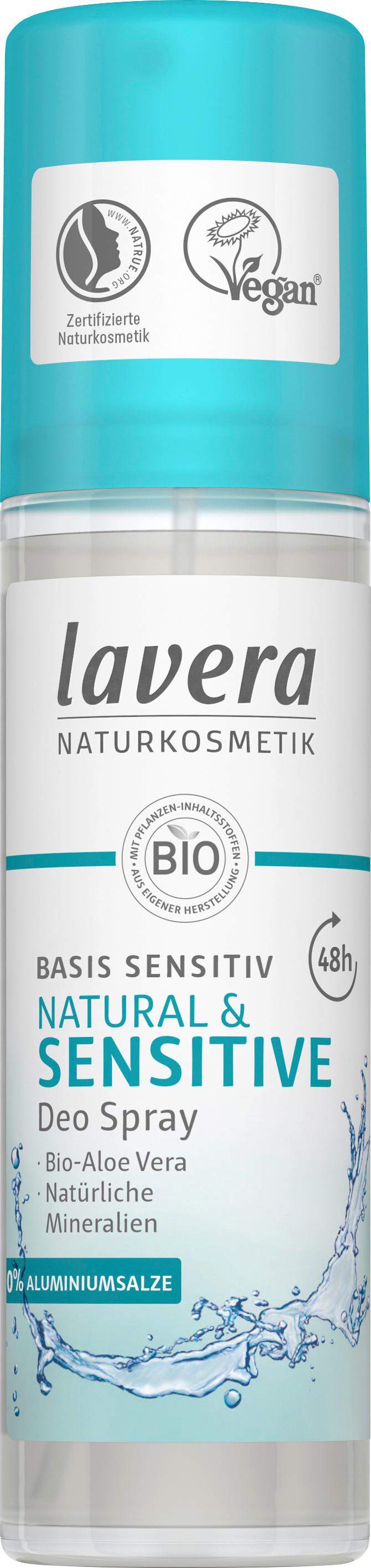 lavera BASIS SENSITIV Deospray Natural&Sensitive