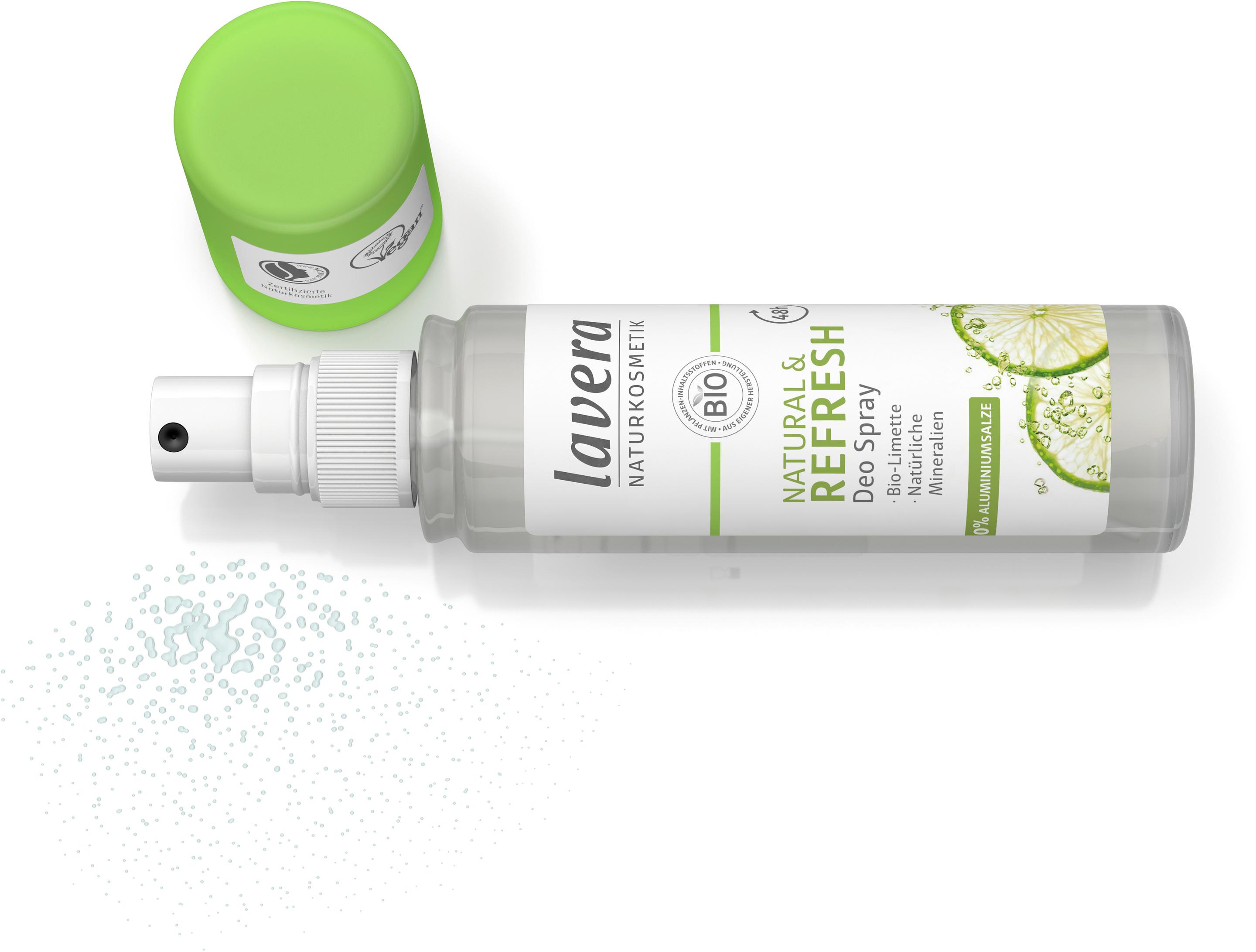 Produktbild lavera NATURAL&REFRESH Deo Spray 3 von 3