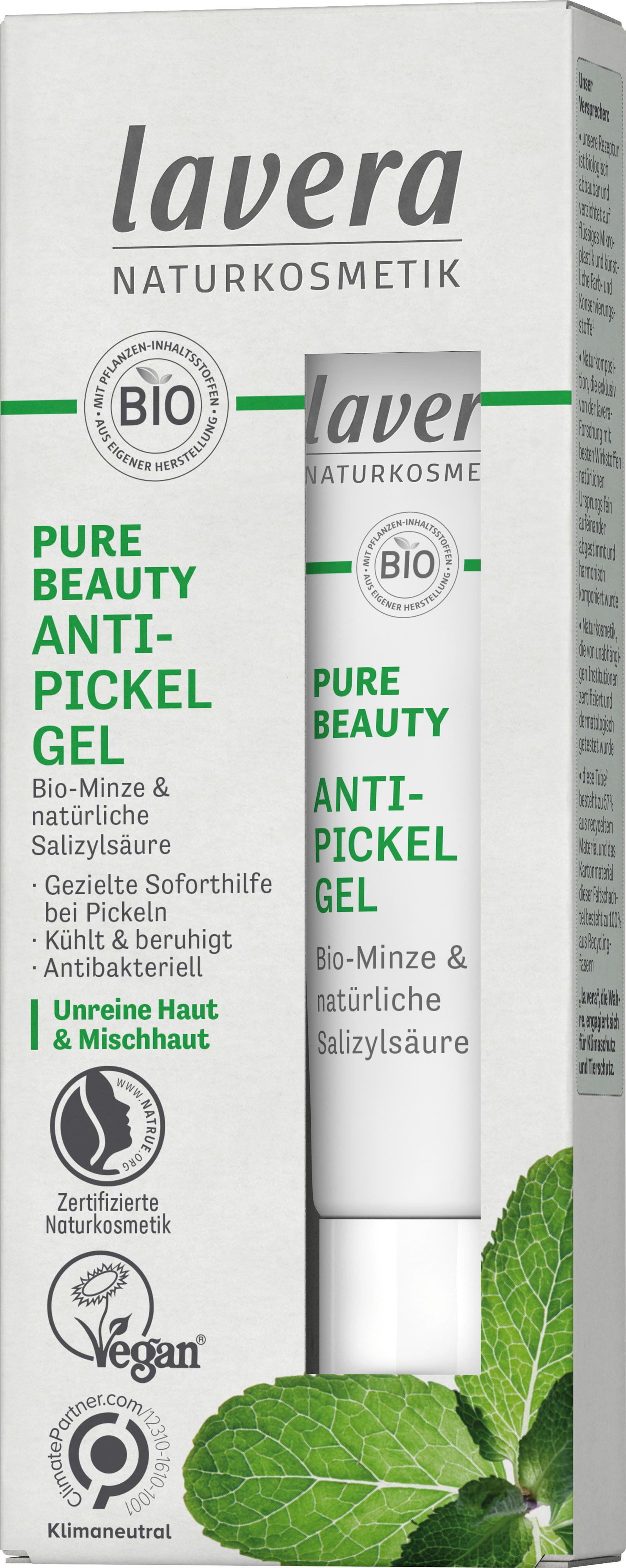 Produktbild lavera PURE BEAUTY Anti-Pickel Gel 2 von 3