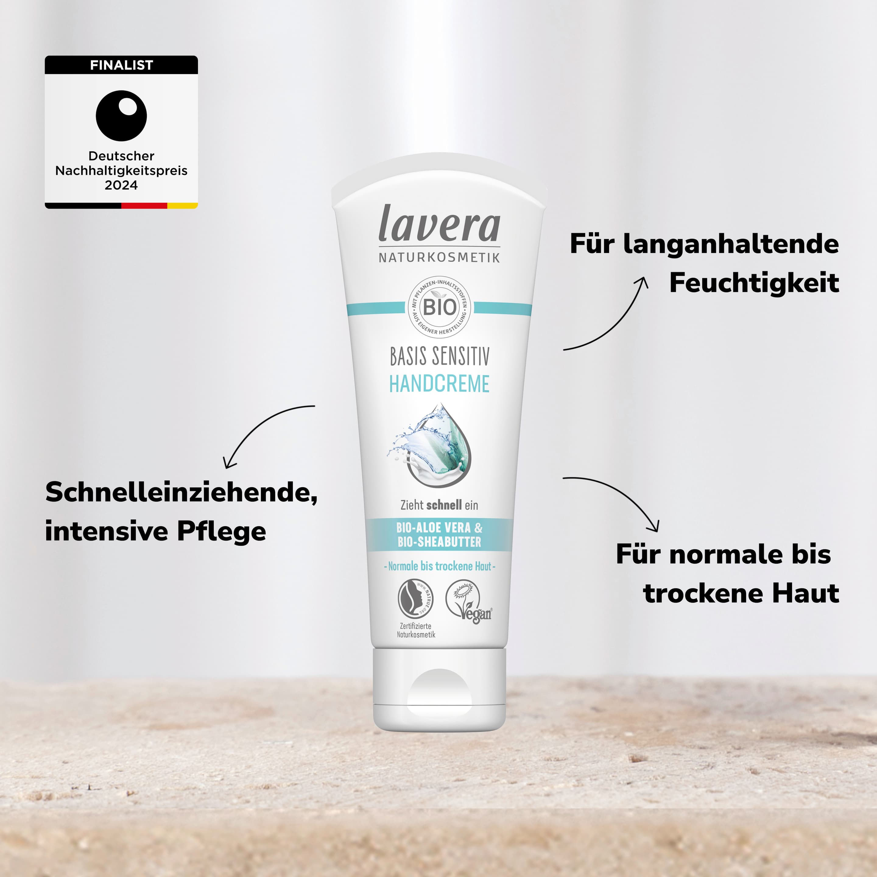 Produktbild lavera BASIS SENSITIVE Handcreme 5 von 8