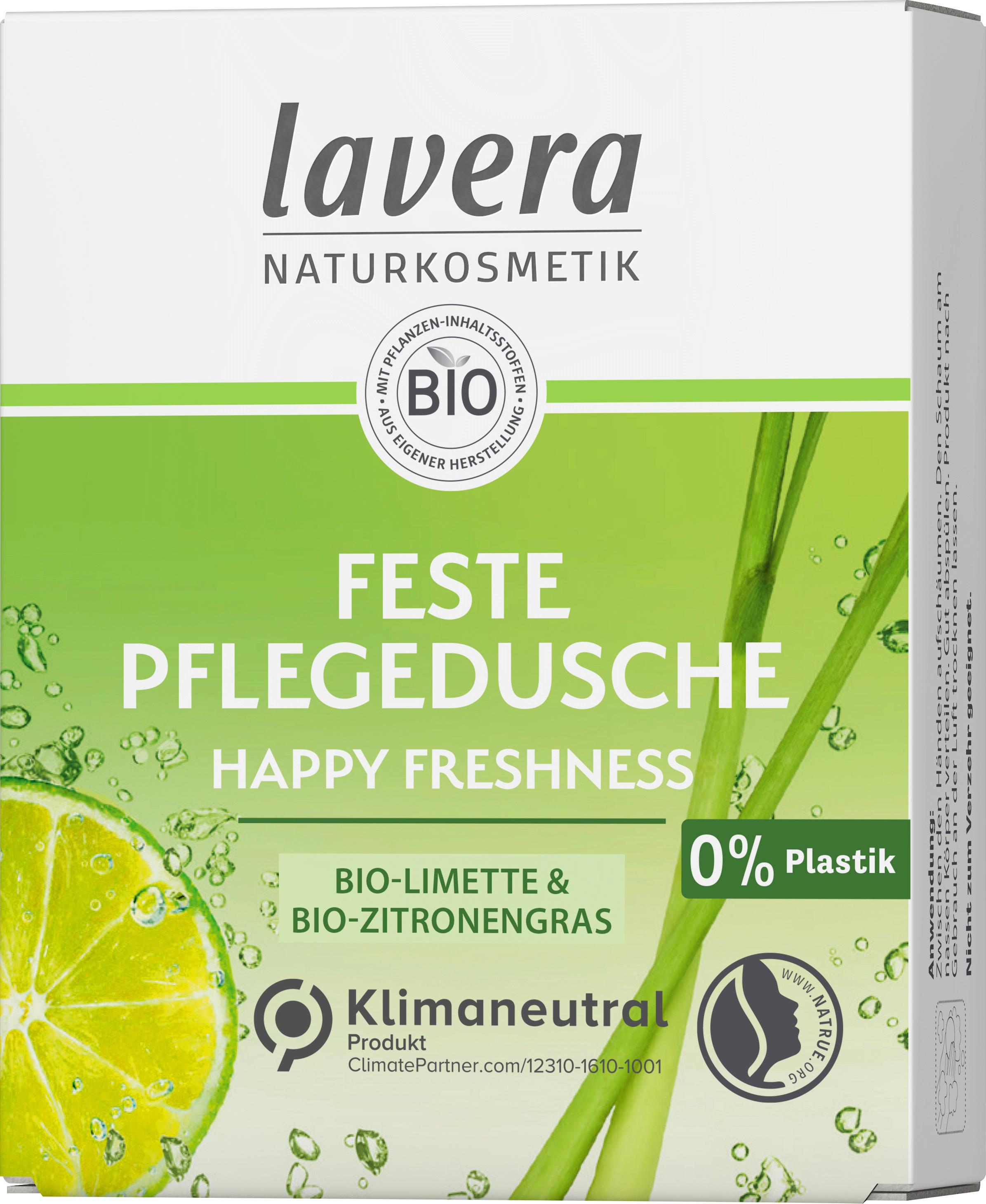 Produktbild lavera Feste Pflegedusche Happy Freshness 3 von 5