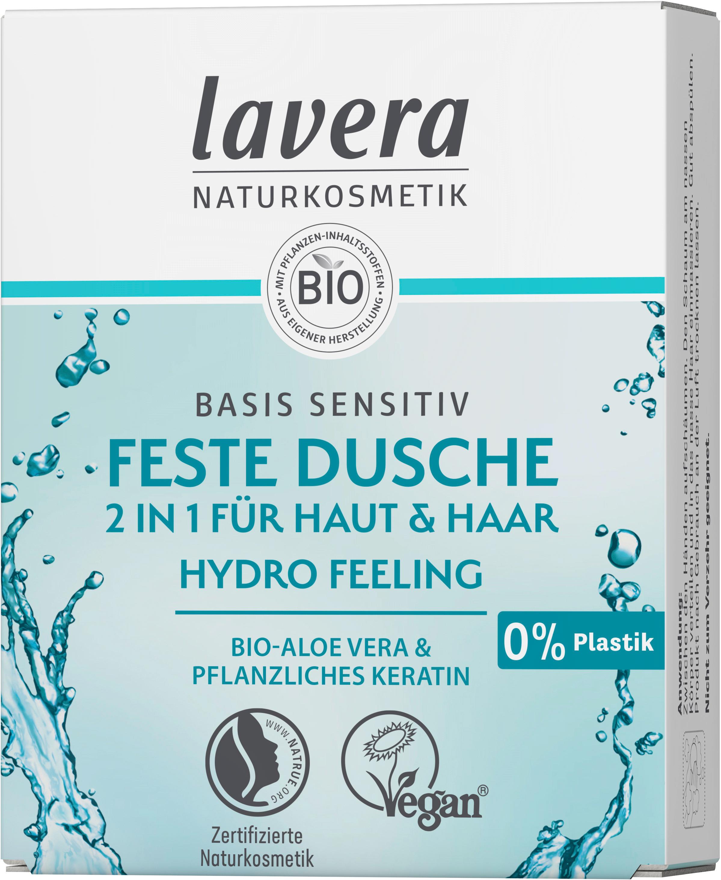 Produktbild lavera Feste Dusche 2 in 1 basis sensitiv Hydro Feeling 7 von 10