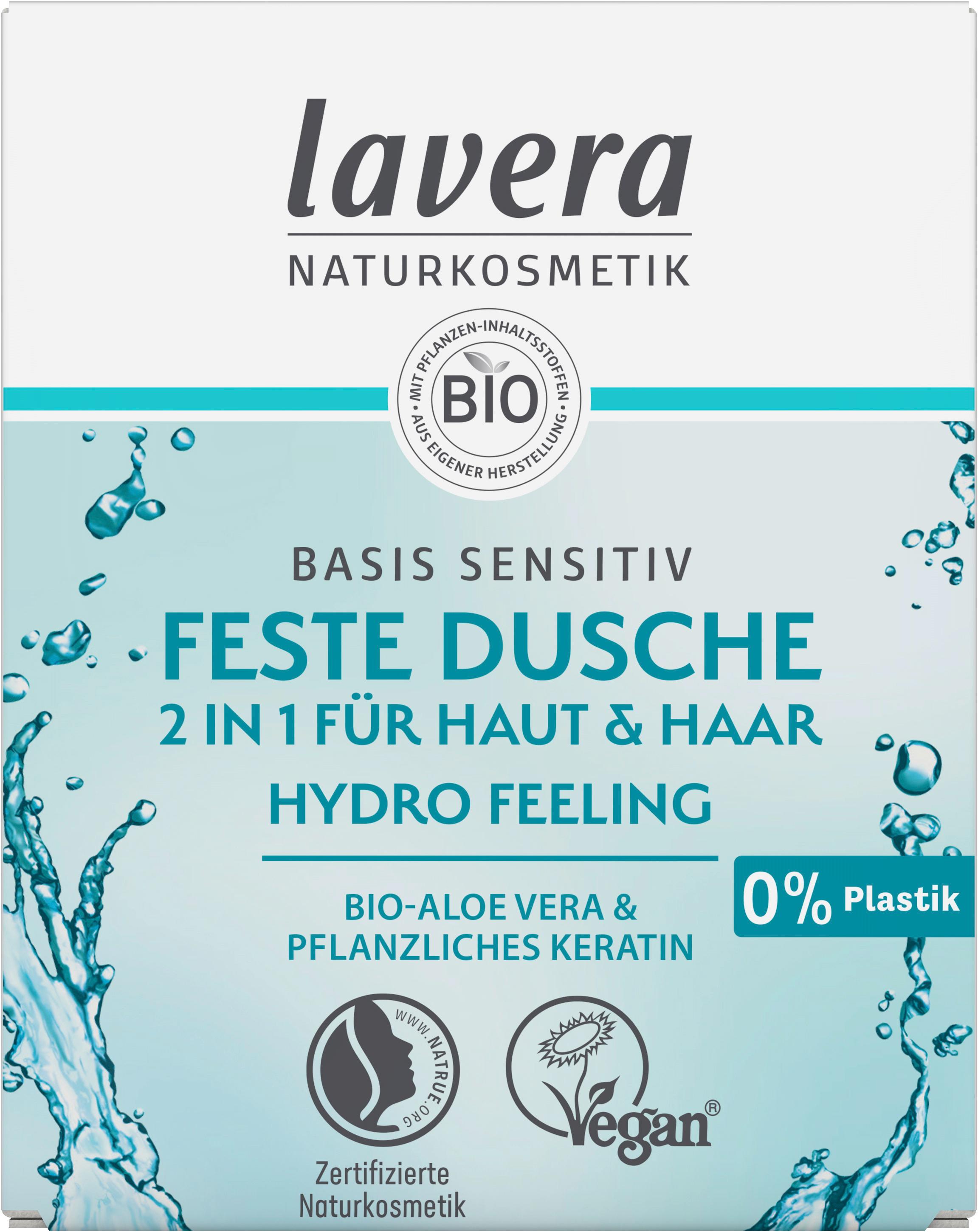 lavera Feste Dusche 2 in 1 basis sensitiv Hydro Feeling