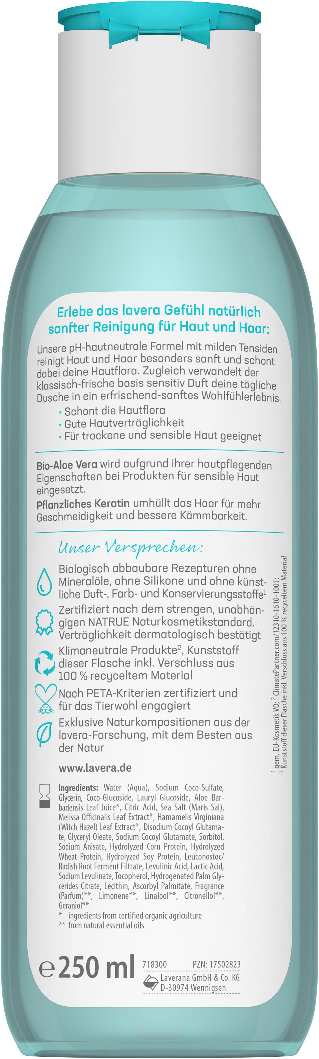 Produktbild lavera BASIS SENSITIV Pflegedusche 2in1 3 von 11