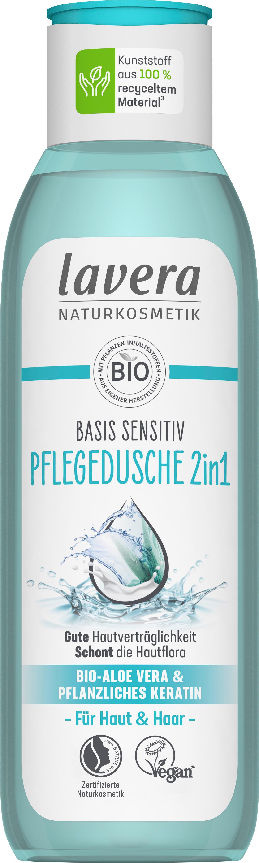 lavera BASIS SENSITIV Pflegedusche 2in1