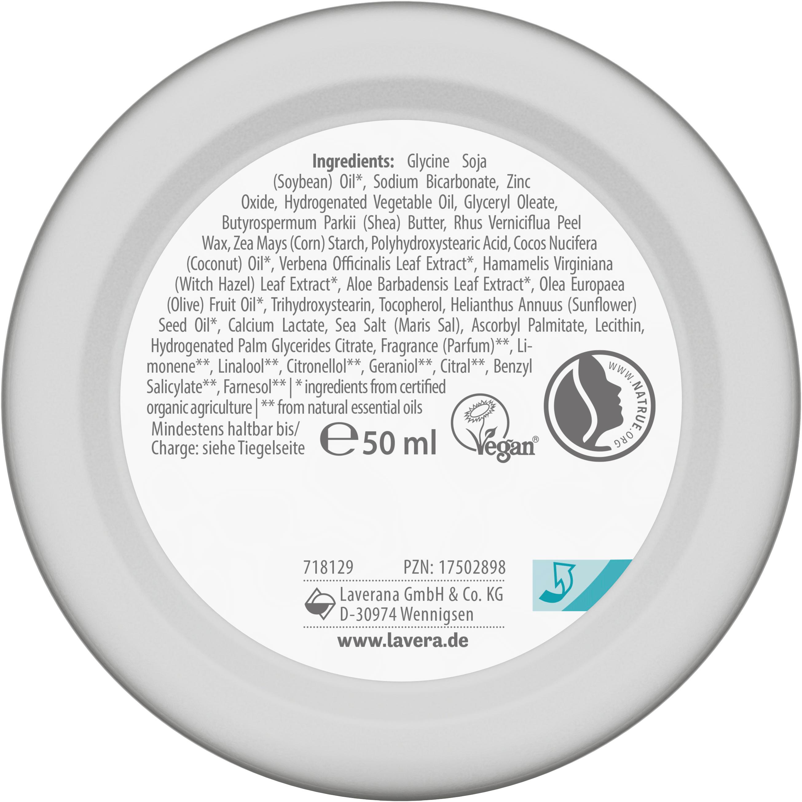 Produktbild lavera BASIS SENSITIV Deo Creme NATURAL&SENSITIVE 2 von 3