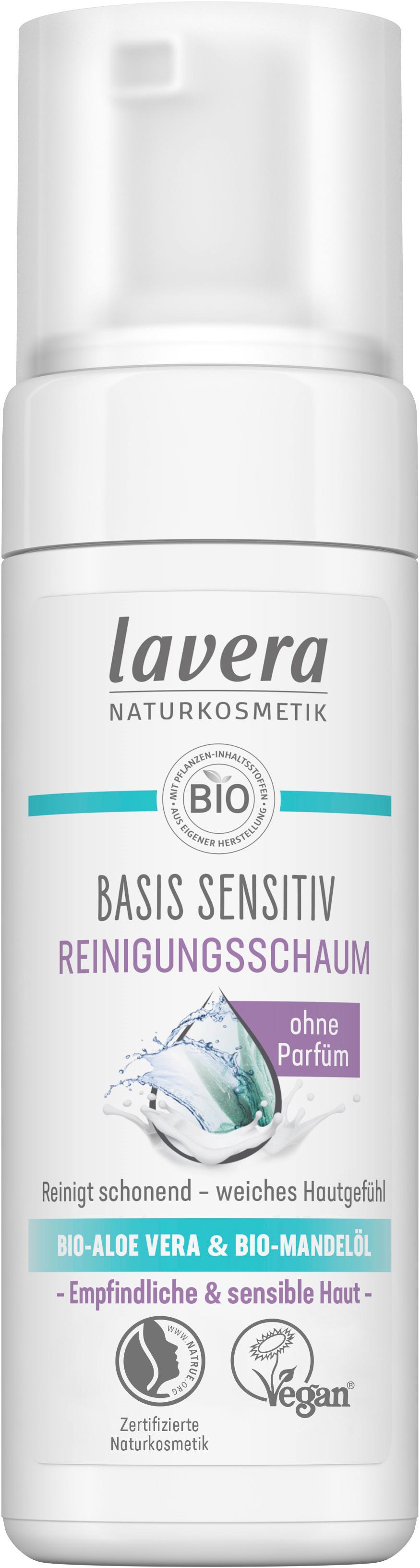 lavera BASIS SENSITIV Reinigungsschaum