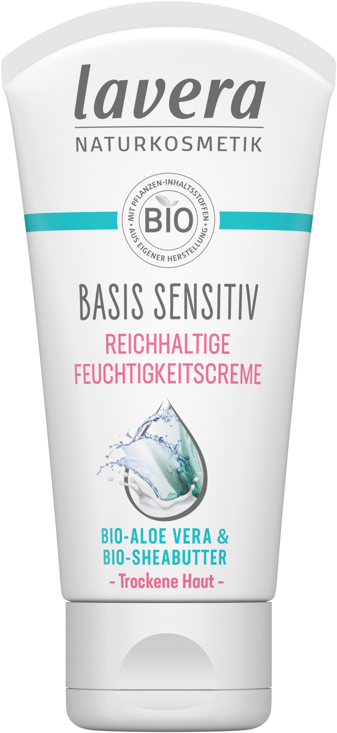 lavera BASIS SENSITIV Reichhaltige Feuchtigkeitscreme