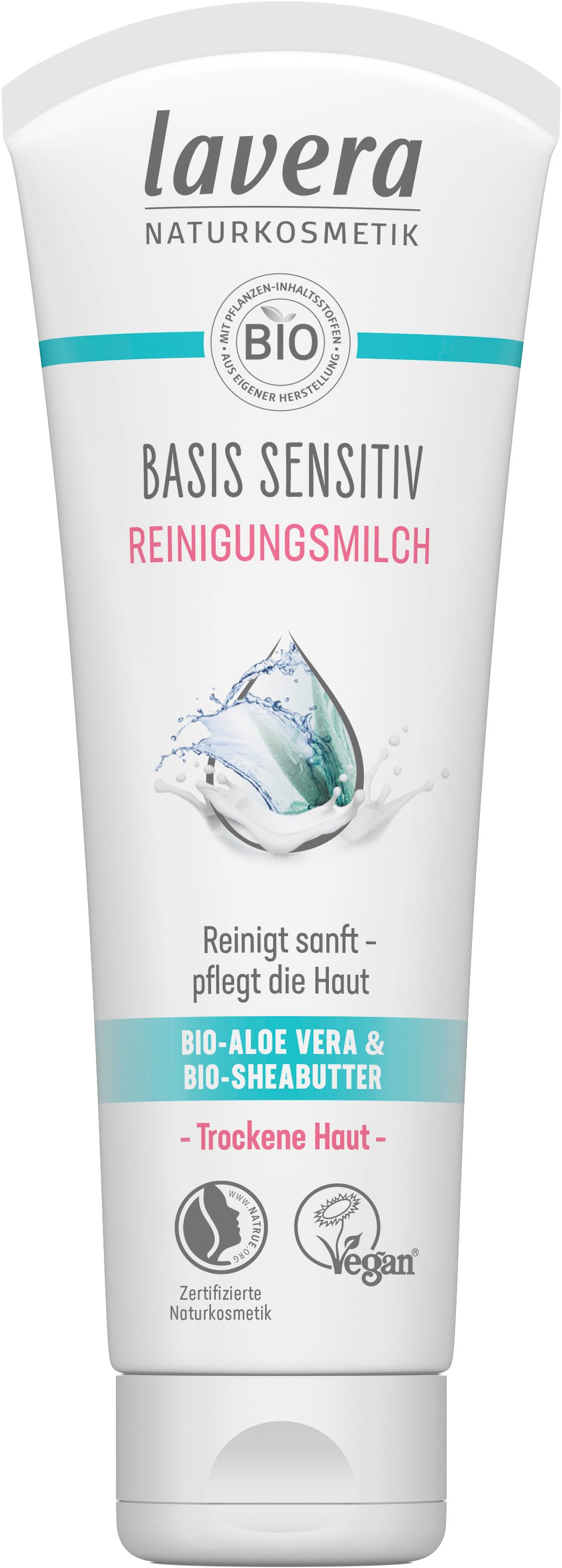 lavera BASIS SENSITIV Reinigungsmilch
