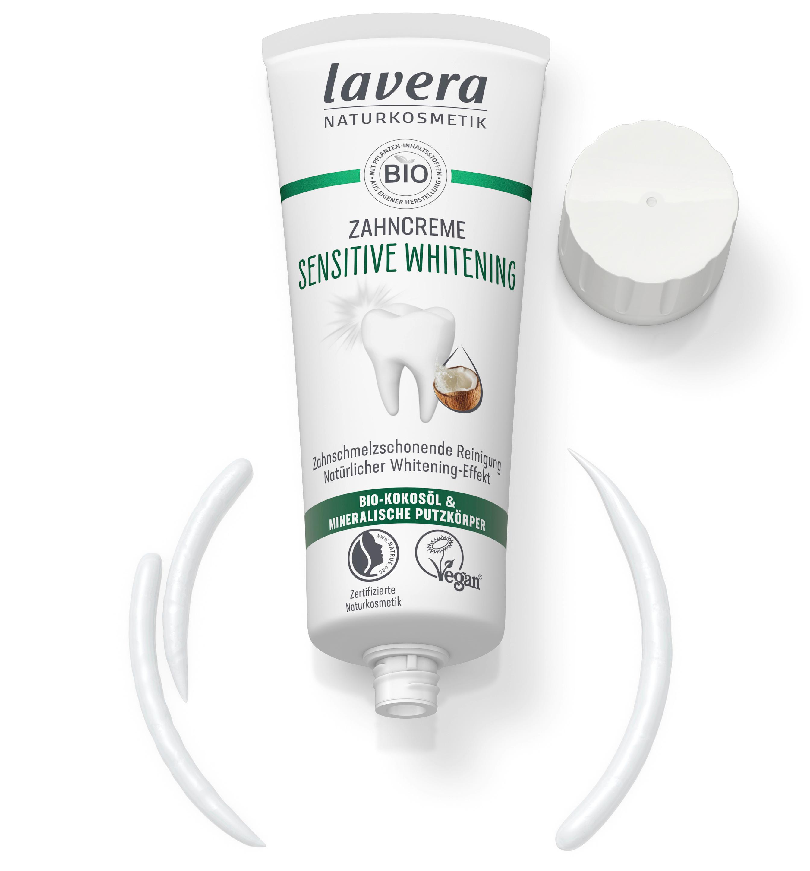 Produktbild lavera Zahncreme Sensitive Whitening 4 von 7