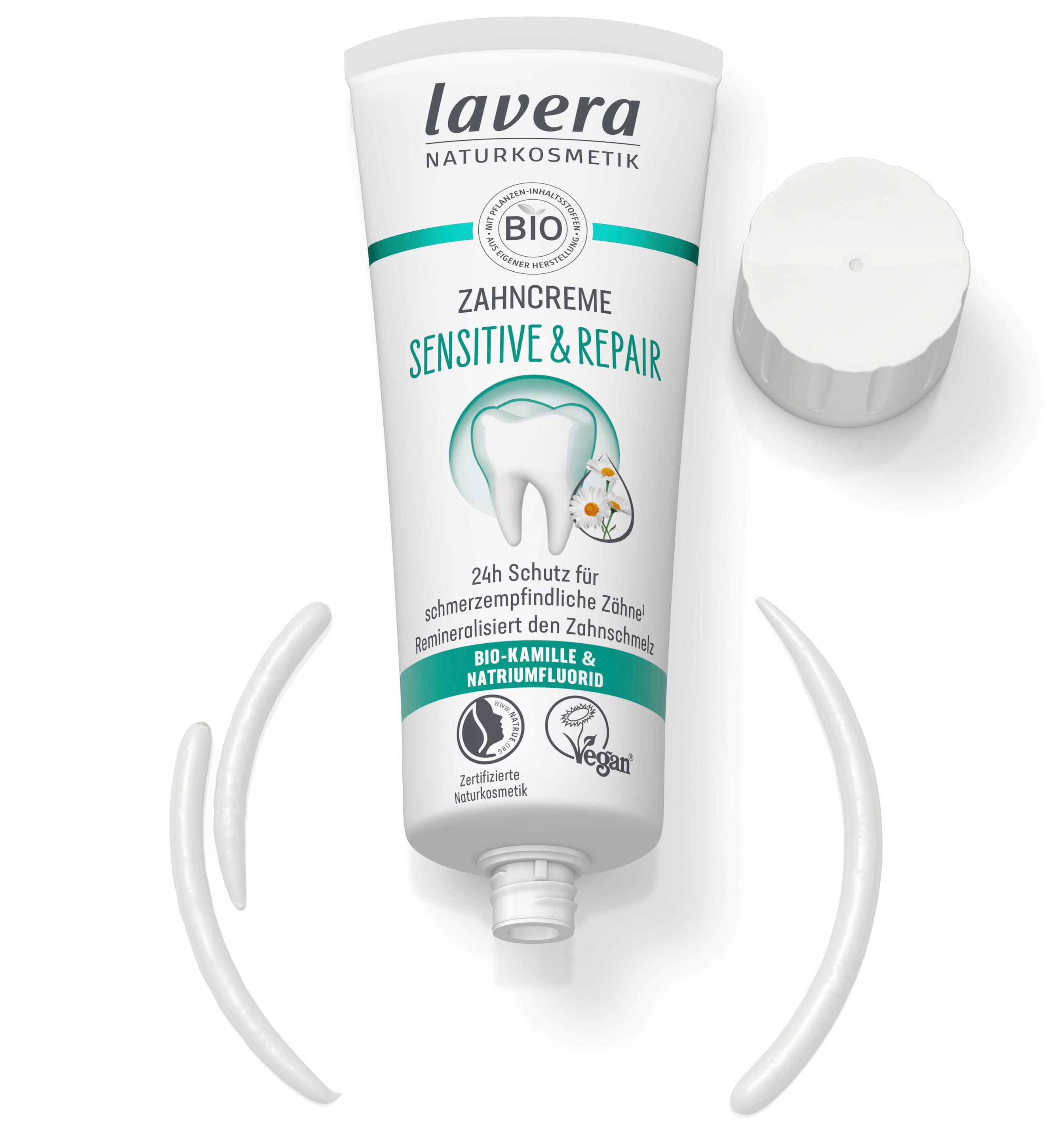Produktbild lavera Zahncreme Sensitive&Repair 8 von 8