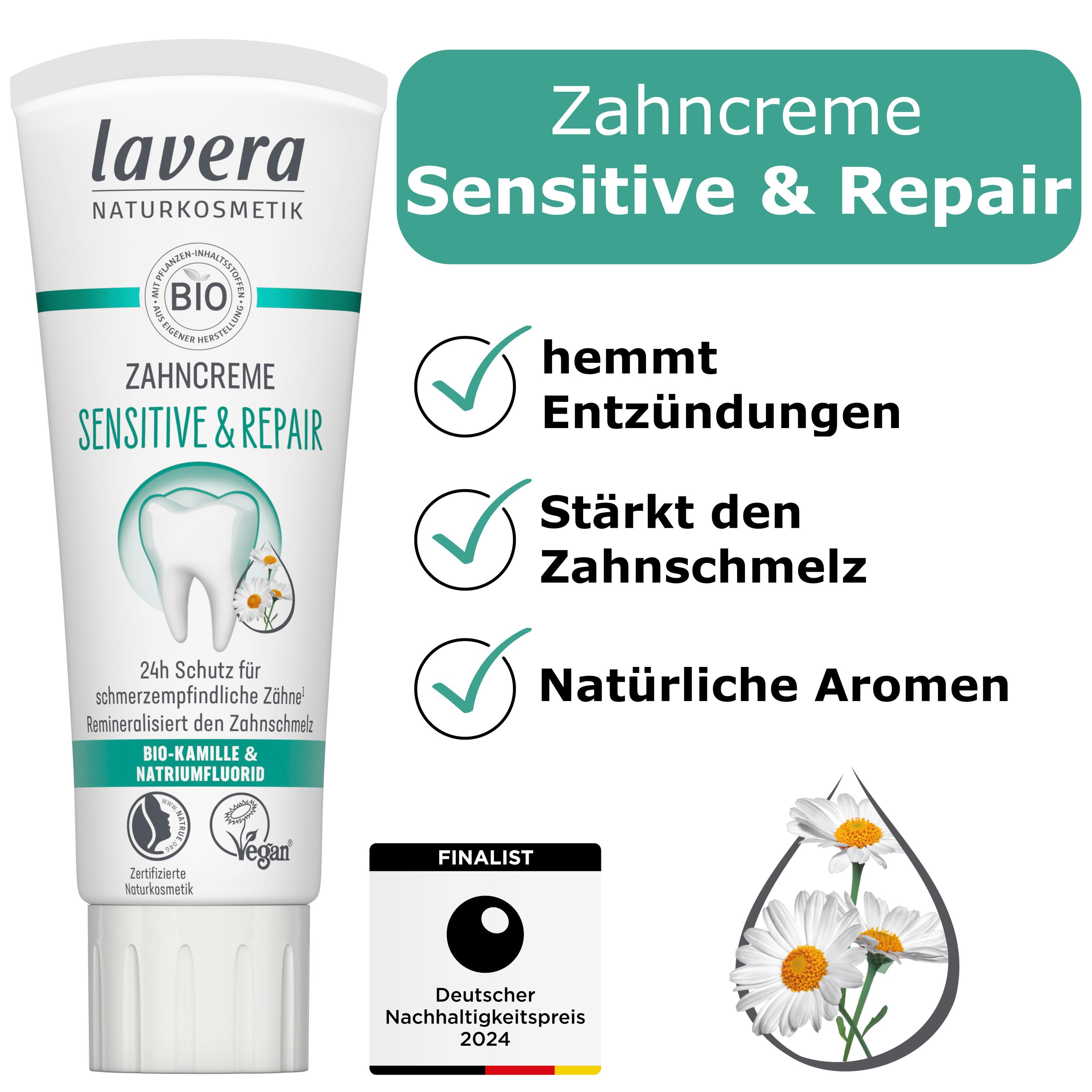 Produktbild lavera Zahncreme Sensitive&Repair 7 von 8