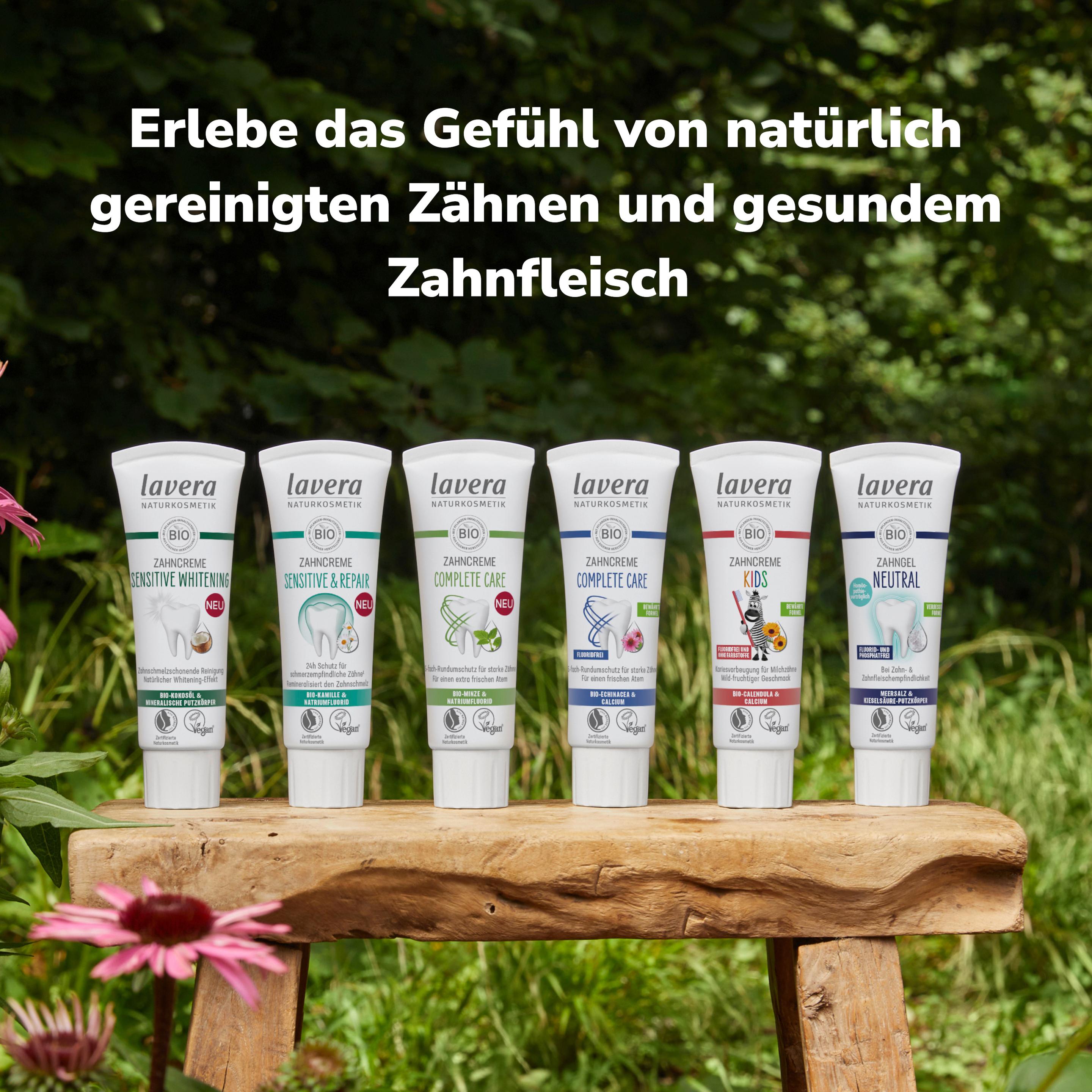 Produktbild lavera Zahncreme Sensitive&Repair 3 von 8