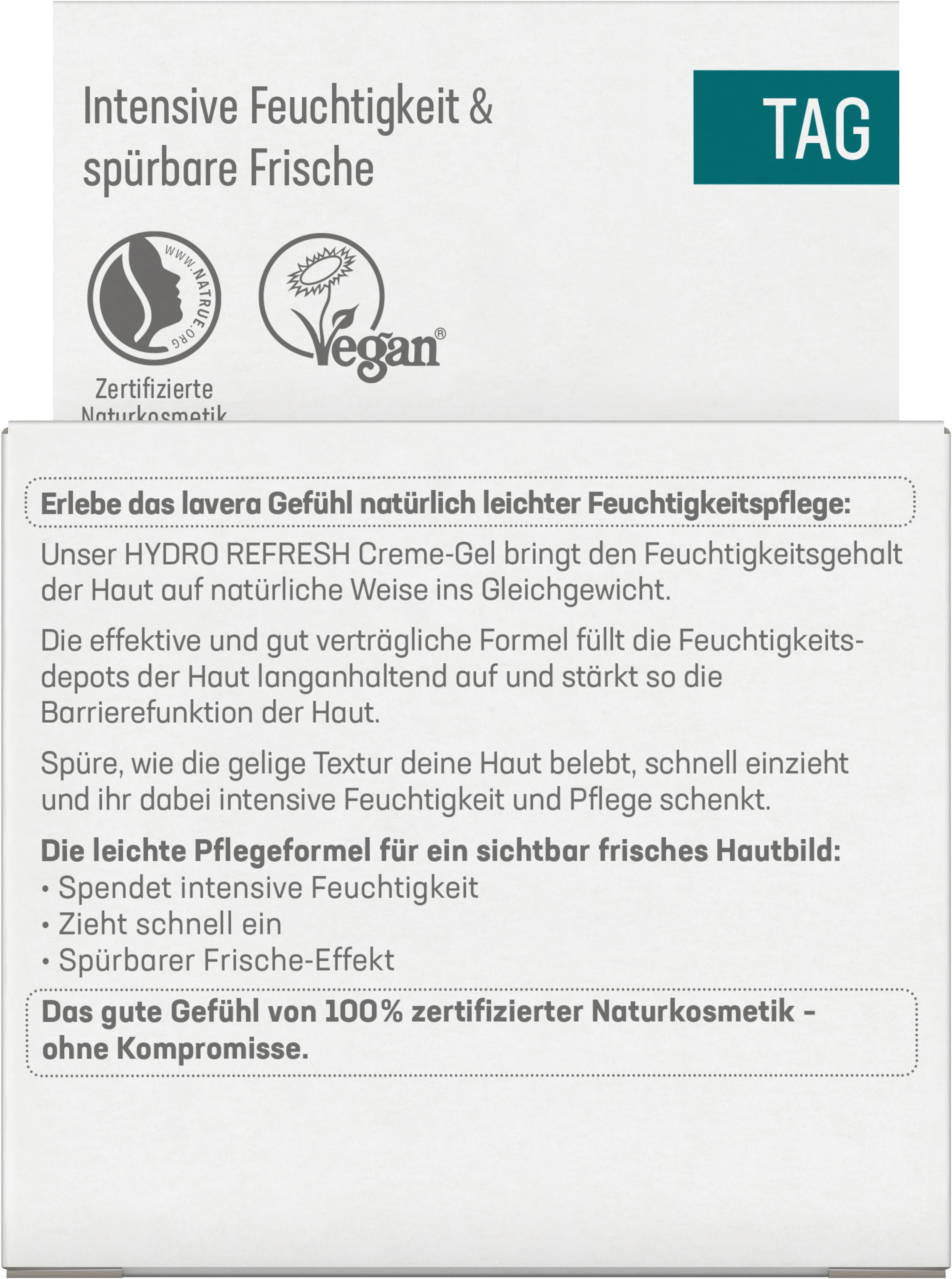 Produktbild lavera HYDRO REFRESH Creme-Gel 2 von 12