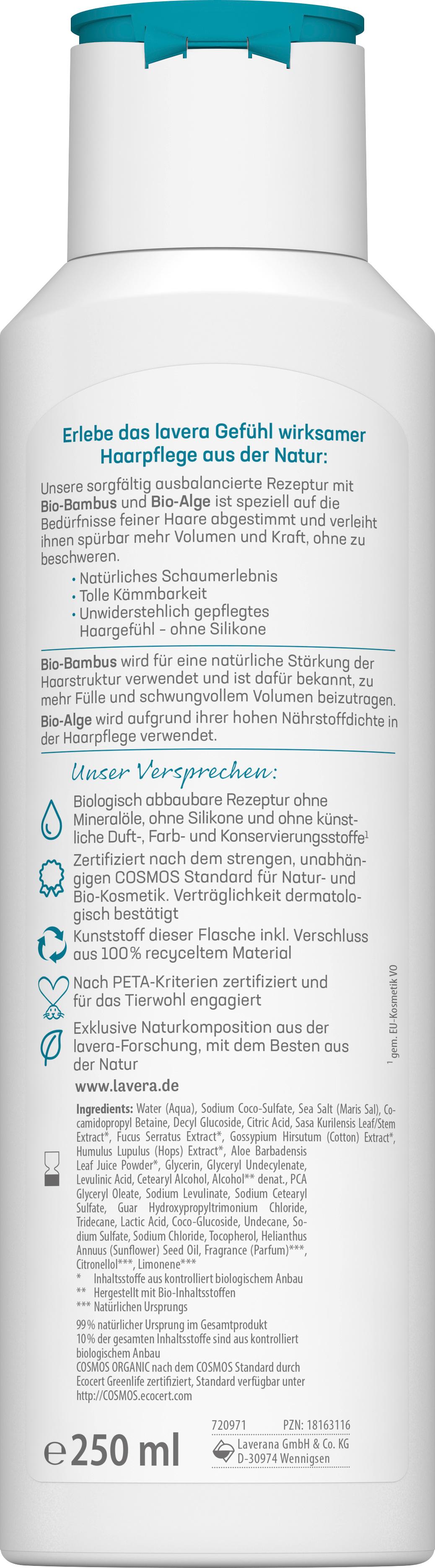 Produktbild lavera Volumen&Kraft Shampoo 2 von 8