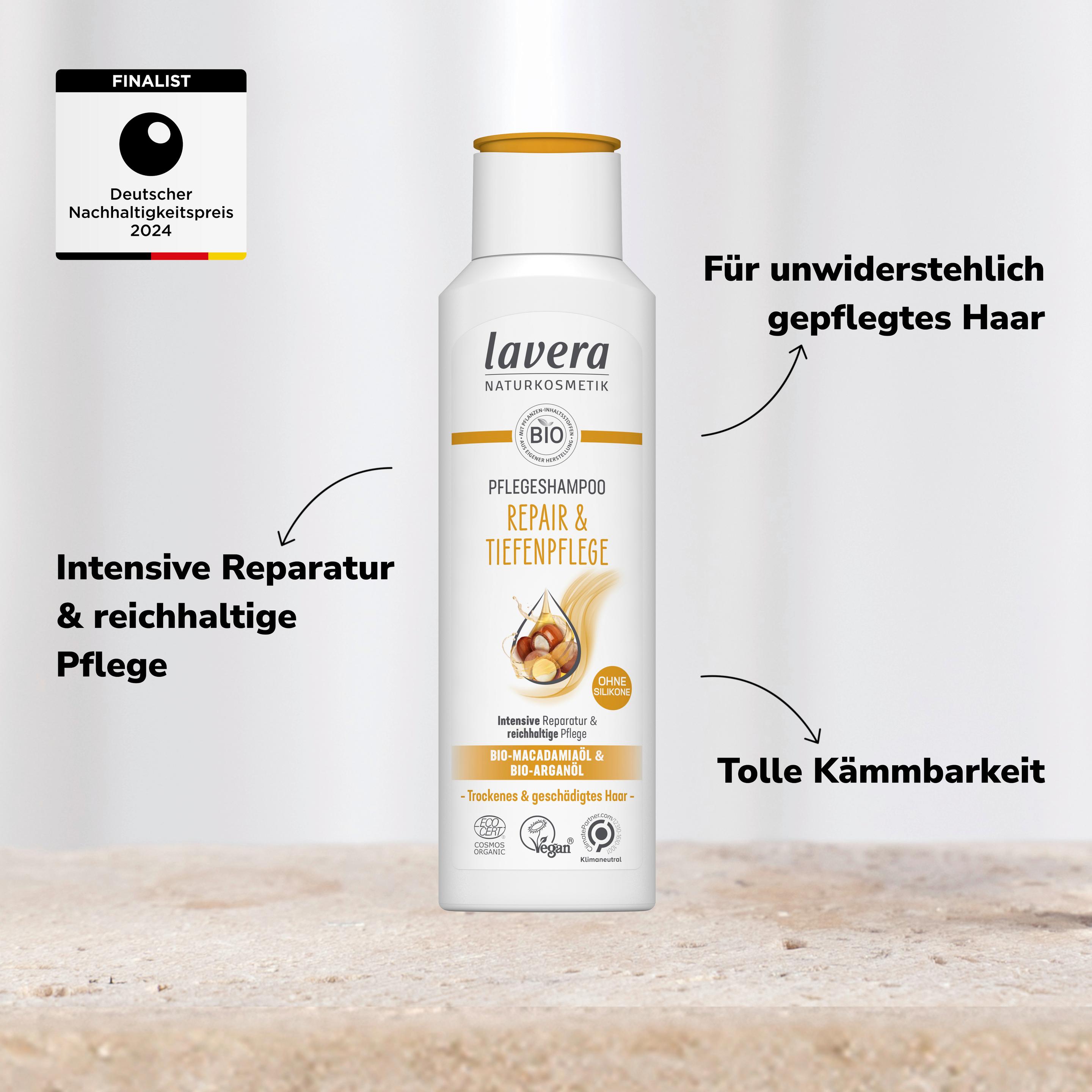 Produktbild lavera Repair&Tiefenpflege Pflegeshampoo 4 von 7