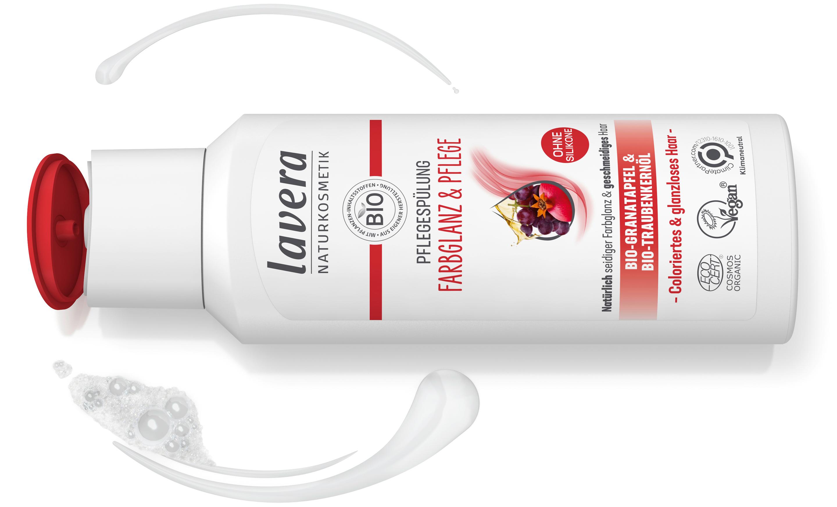 Produktbild lavera Farbglanz und Pflege Haarspülung 2 von 2