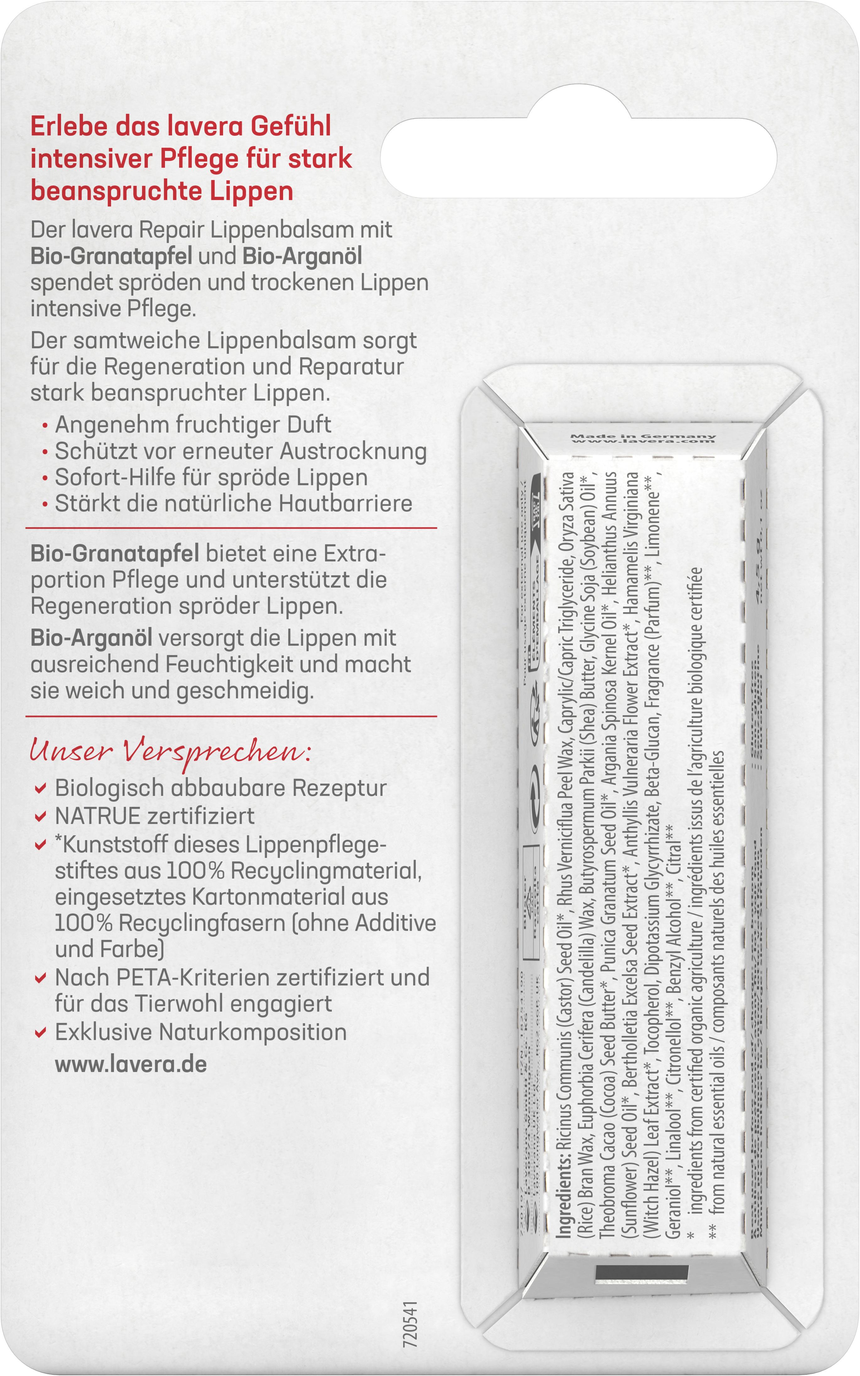 Produktbild lavera Repair Lippenbalsam 2 von 4