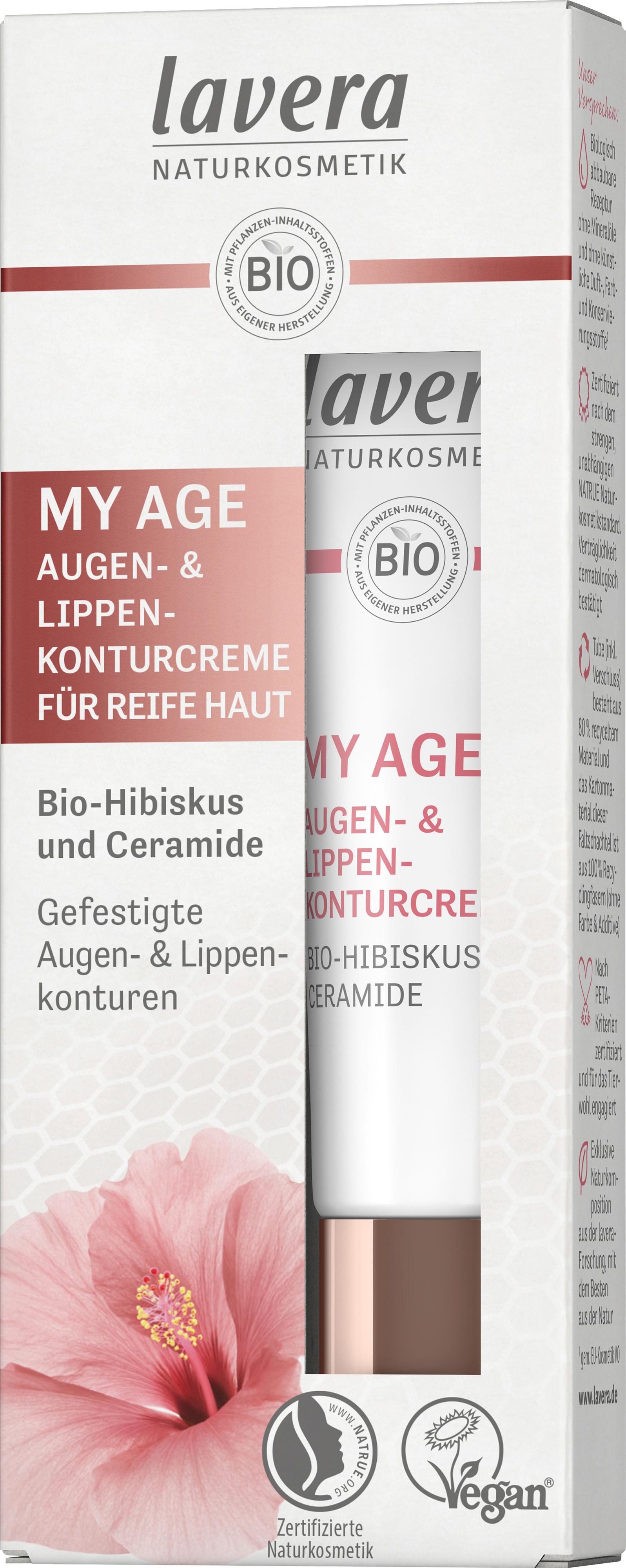 Produktbild lavera MY AGE Augen- und Lippenkonturencreme 4 von 7