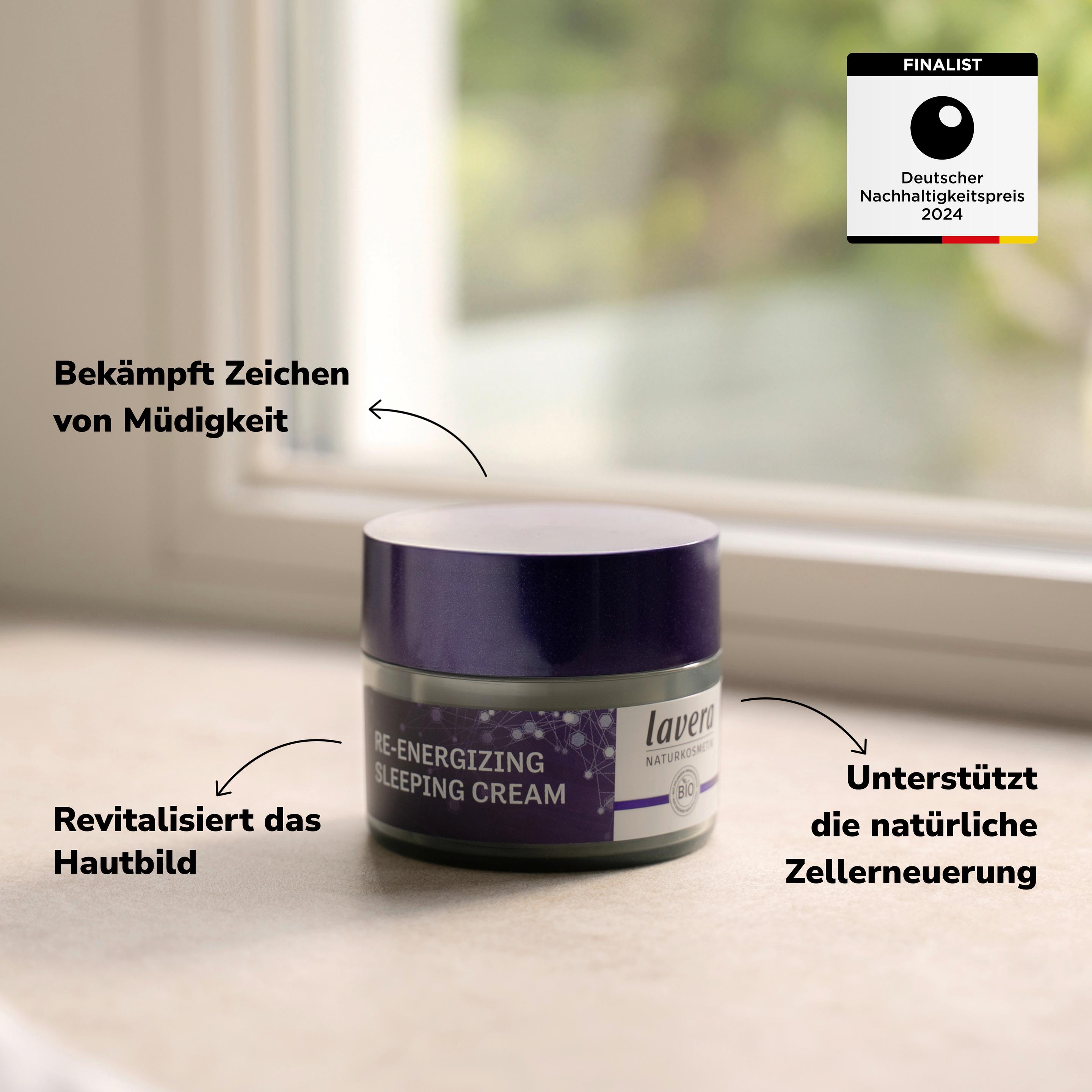 Produktbild lavera Re-Energizing Sleeping Cream 5 von 10