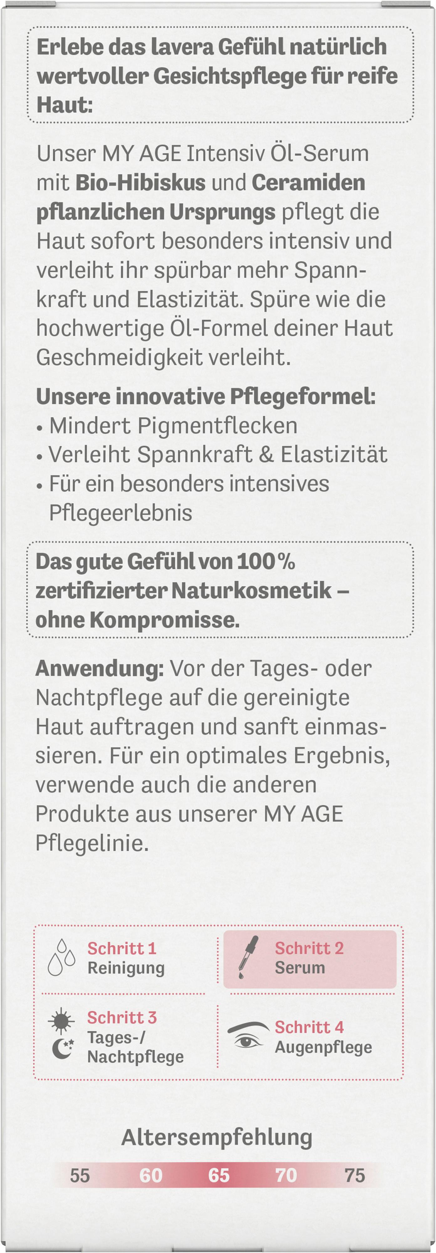 Produktbild lavera MY AGE Intensiv Öl-Serum 2 von 6