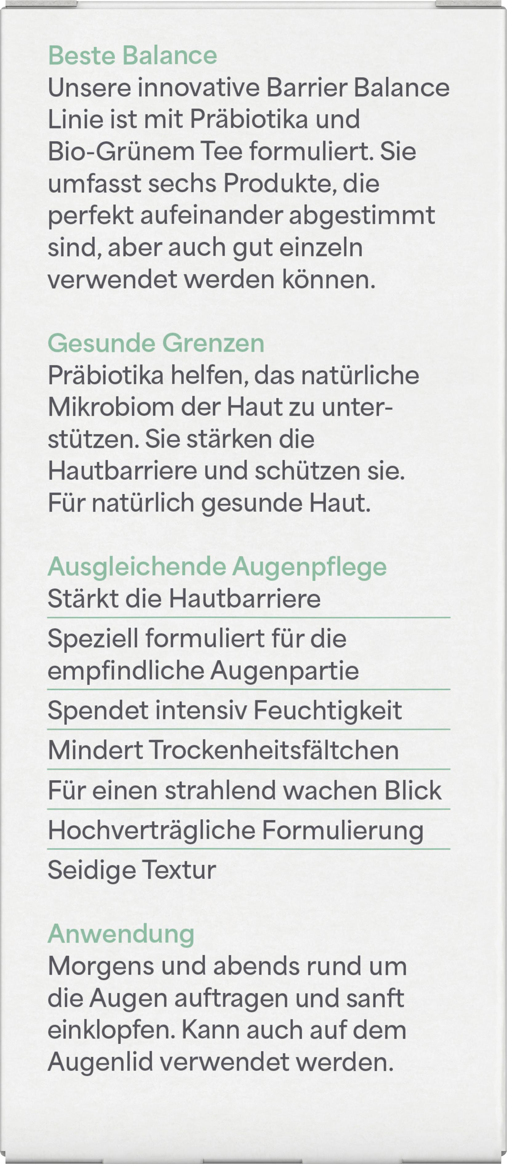 Produktbild lavera Barrier Balance Augenpflege 6 von 6