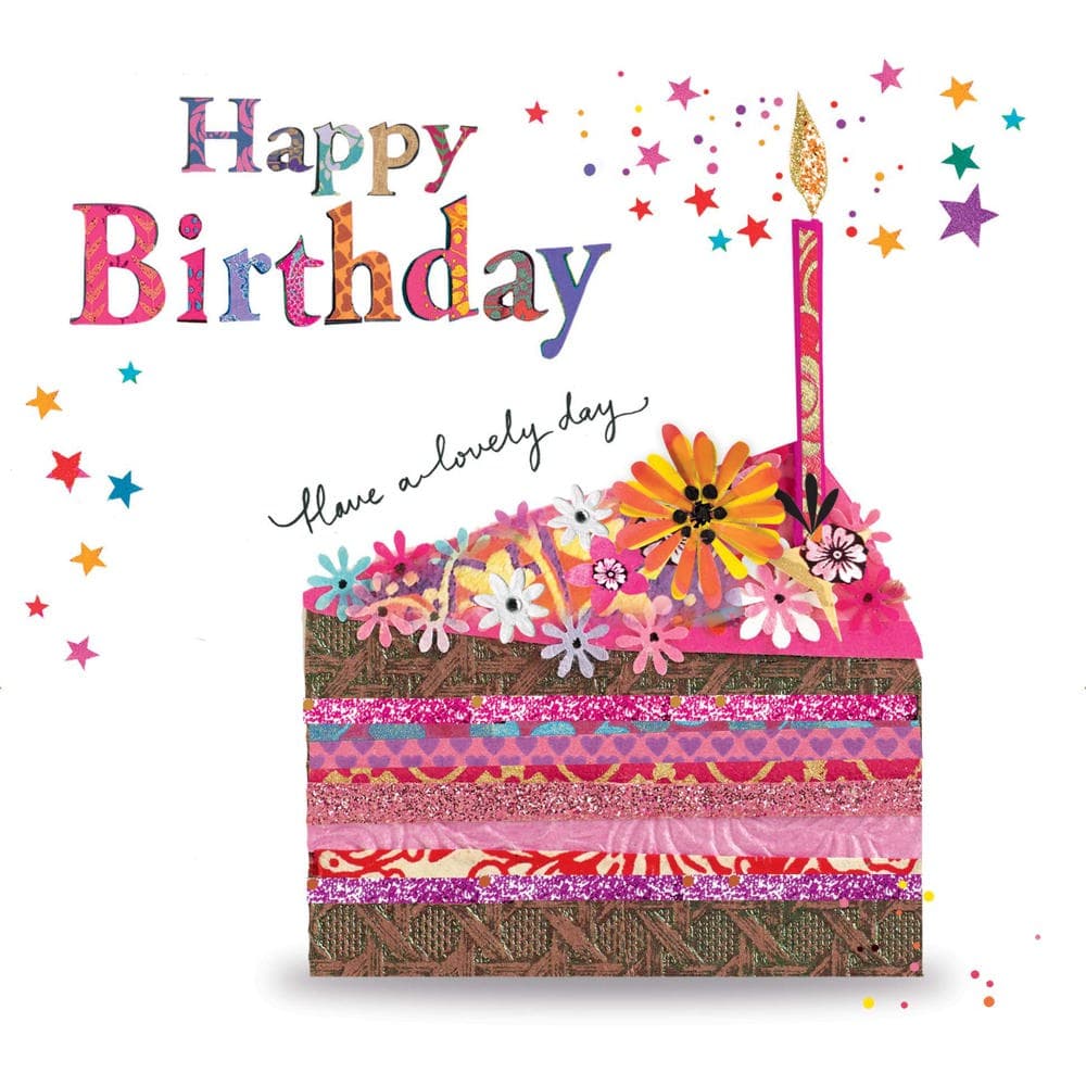 ppd Serviette Happy Birthday 33x33cm