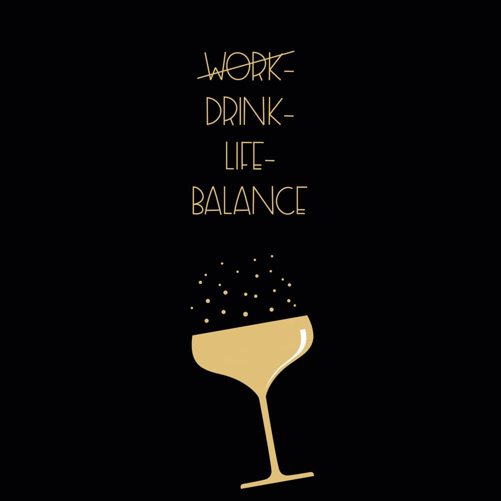ppd Serviette Drink-Life-Balance 33x33cm
