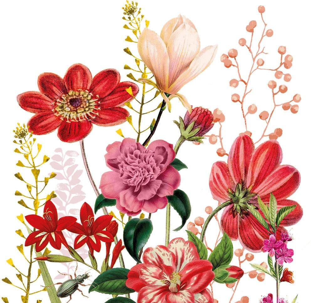 ppd Serviette Floria 33x33cm
